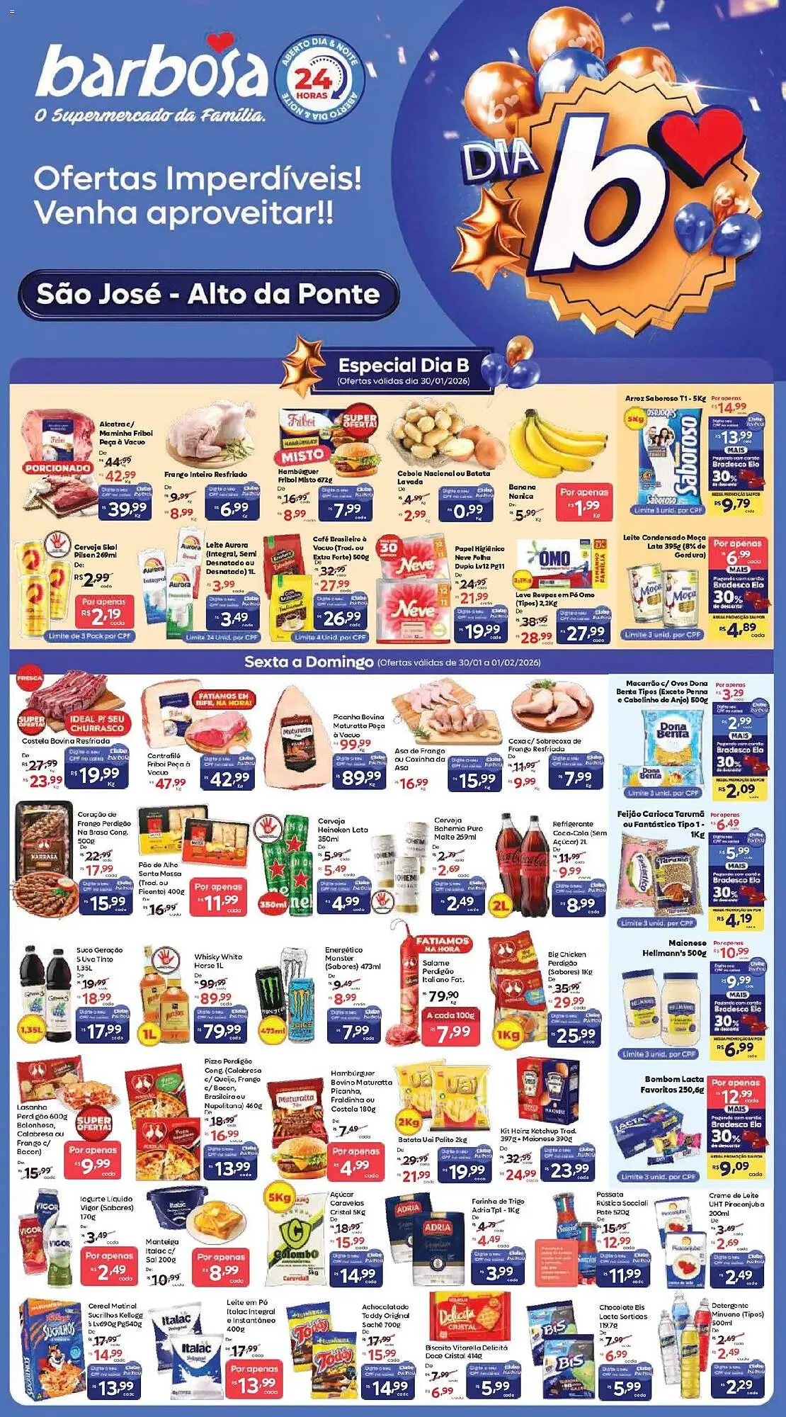 Tabloide Barbosa Supermercados - 1