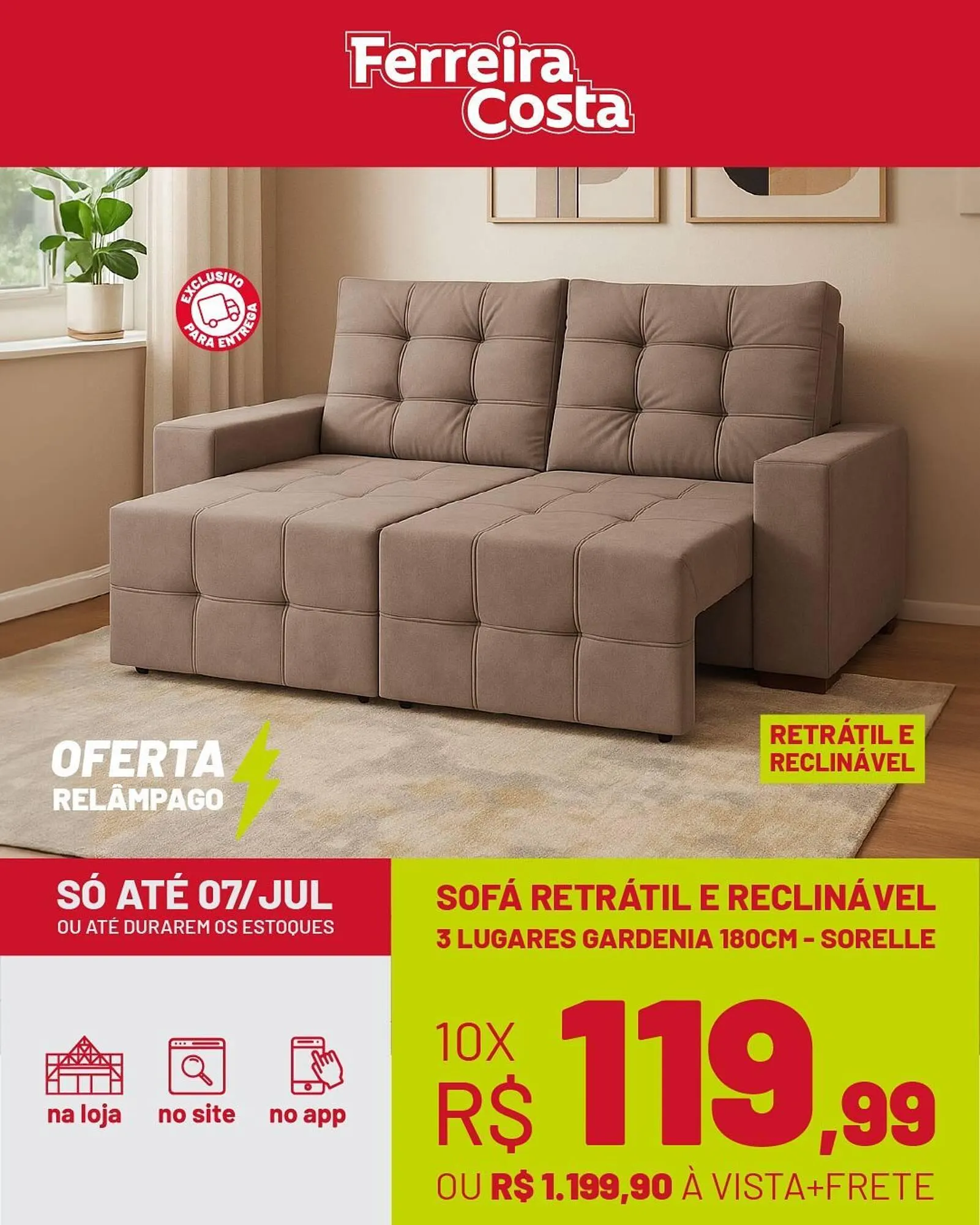 Encarte de Catálogo Ferreira Costa 3 de julho até 7 de julho 2025 - Pagina 2