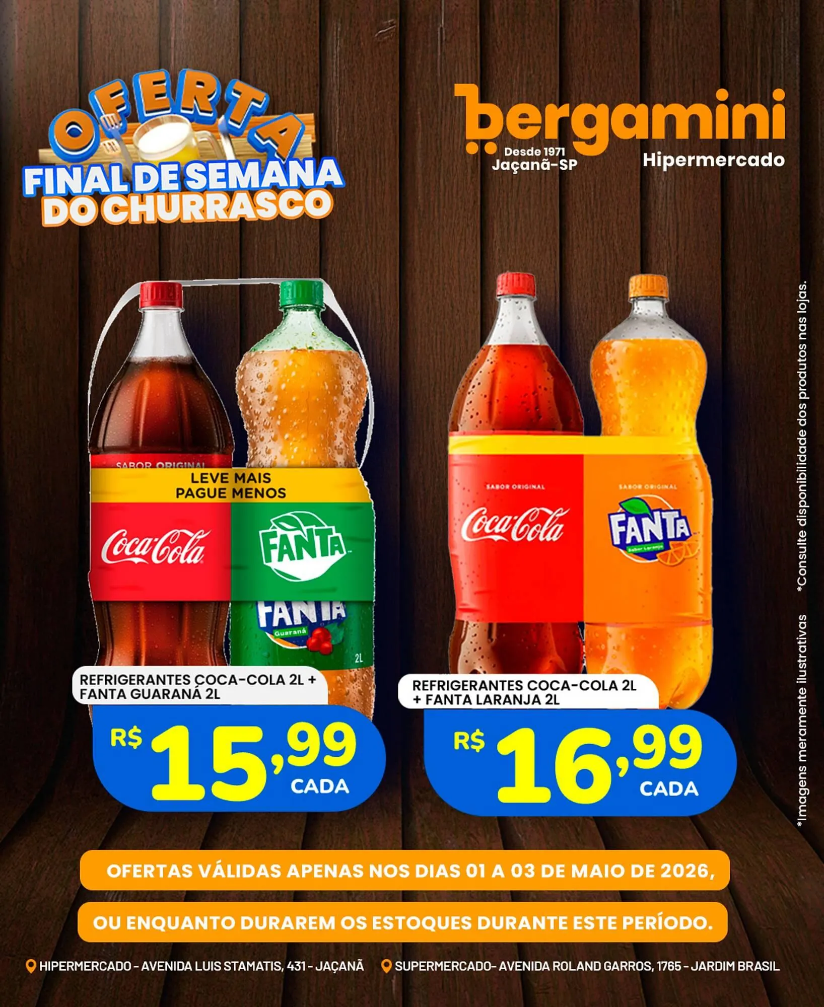 Encarte de Catálogo Supermercado Bergamini 1 de maio até 3 de maio 2026 - Pagina 11