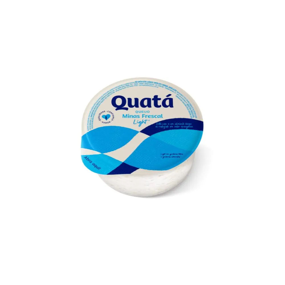 Queijo Minas Frescal Light Quatá Peça | Oba Hortifruti