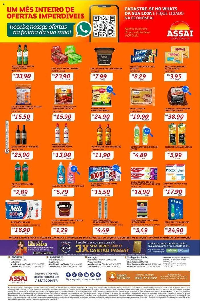Encarte de Ofertas Assaí Atacadista 20 de maio até 22 de maio 2024 - Pagina 2