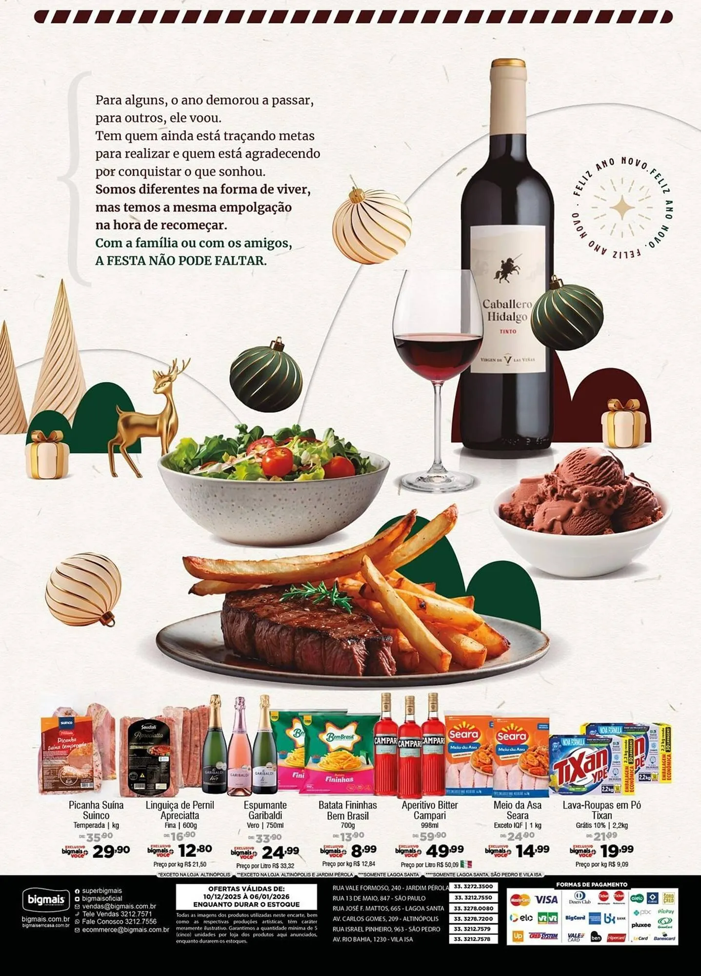 Encarte de Catálogo Big Mais Supermercados 10 de dezembro até 6 de janeiro 2026 - Pagina 20