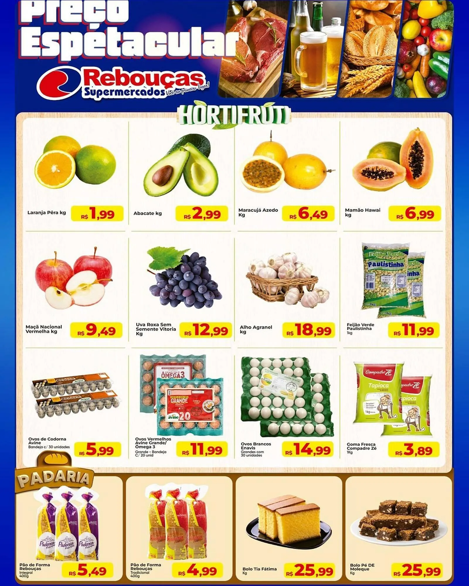 Encarte de Catálogo Rebouças Supermercados 30 de abril até 3 de maio 2026 - Pagina 2