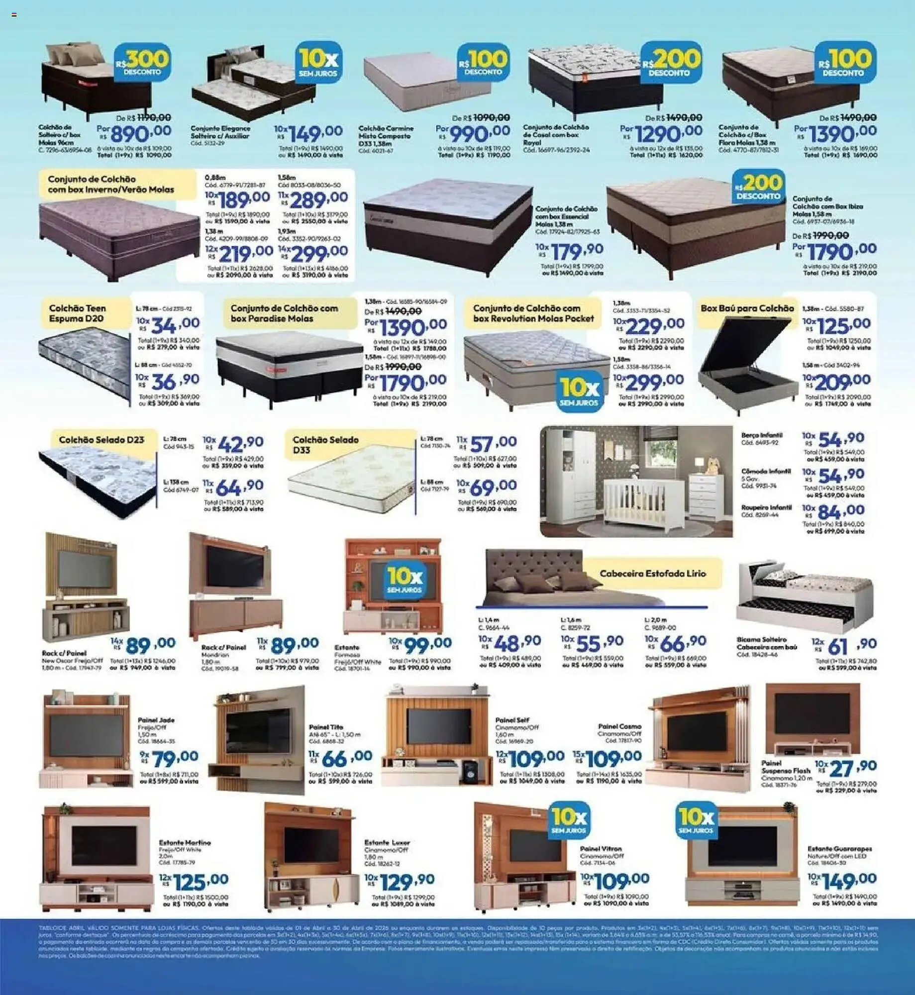 Encarte de Folheto Lojas Becker 1 de abril até 30 de abril 2026 - Pagina 18