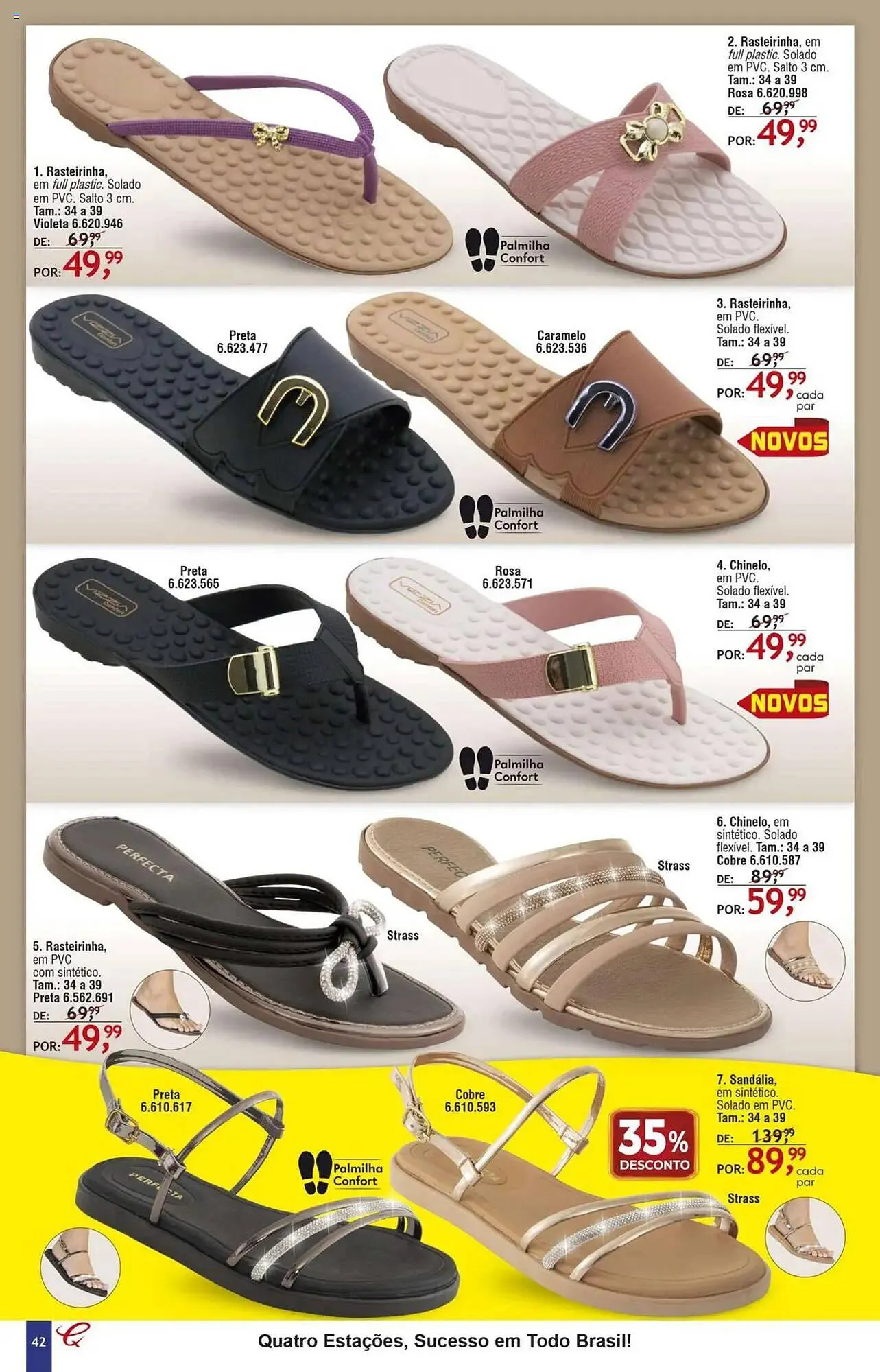 Encarte de Catálogo Quatro Estações 14 de abril até 31 de julho 2025 - Pagina 38