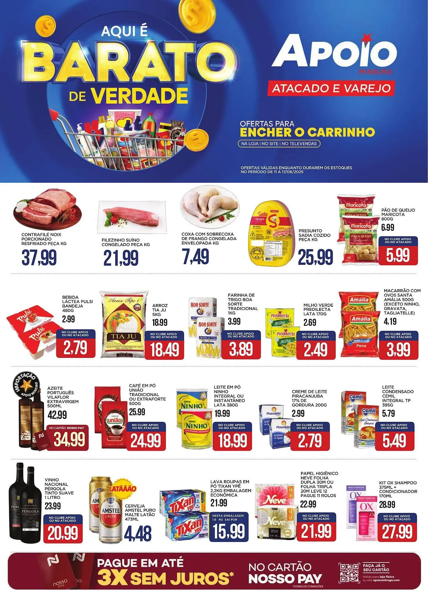 Encarte de Catálogo Apoio Mineiro 11 de agosto até 17 de agosto 2025 - Pagina 1