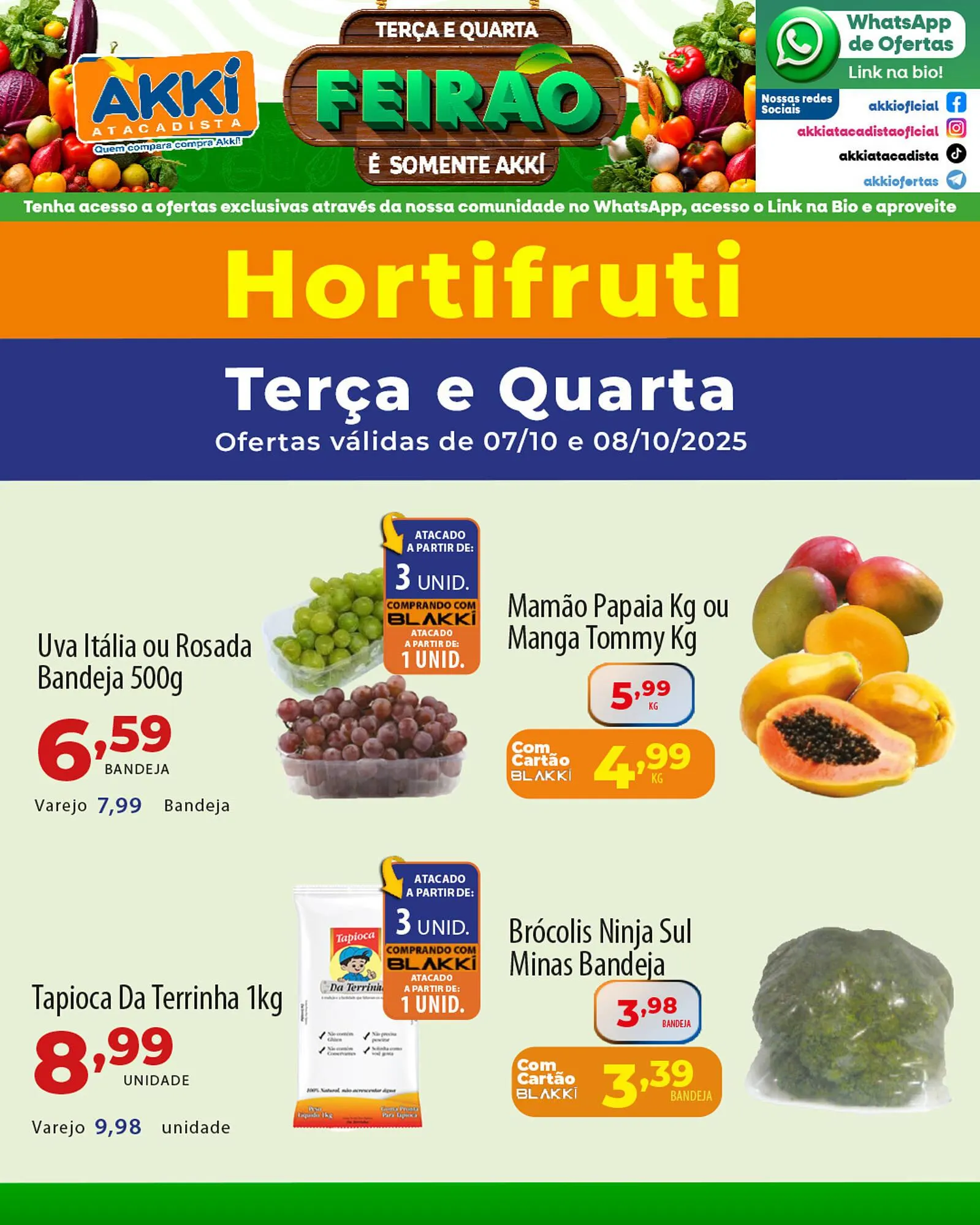 Encarte de Folheto Akki Atacadista 6 de outubro até 8 de outubro 2025 - Pagina 3