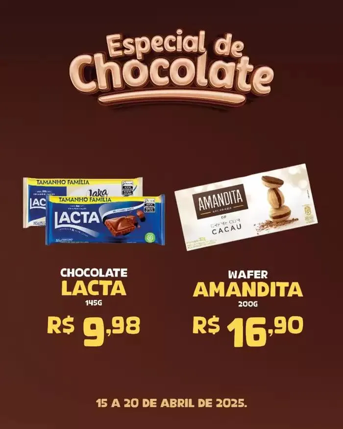 Encarte de Especial De Chocolate 15 de abril até 20 de abril 2025 - Pagina 7