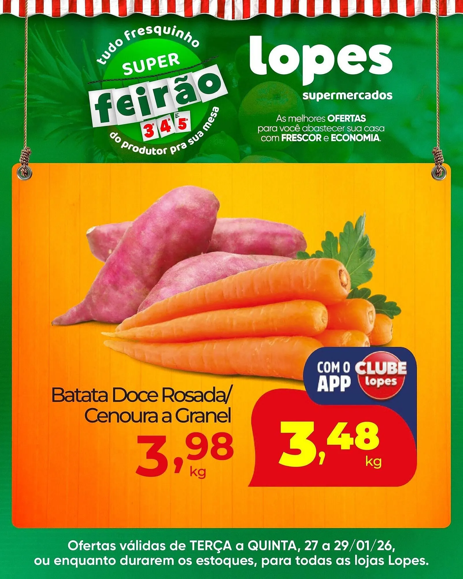 Encarte de Folheto Lopes Supermercados 27 de janeiro até 29 de janeiro 2026 - Pagina 4