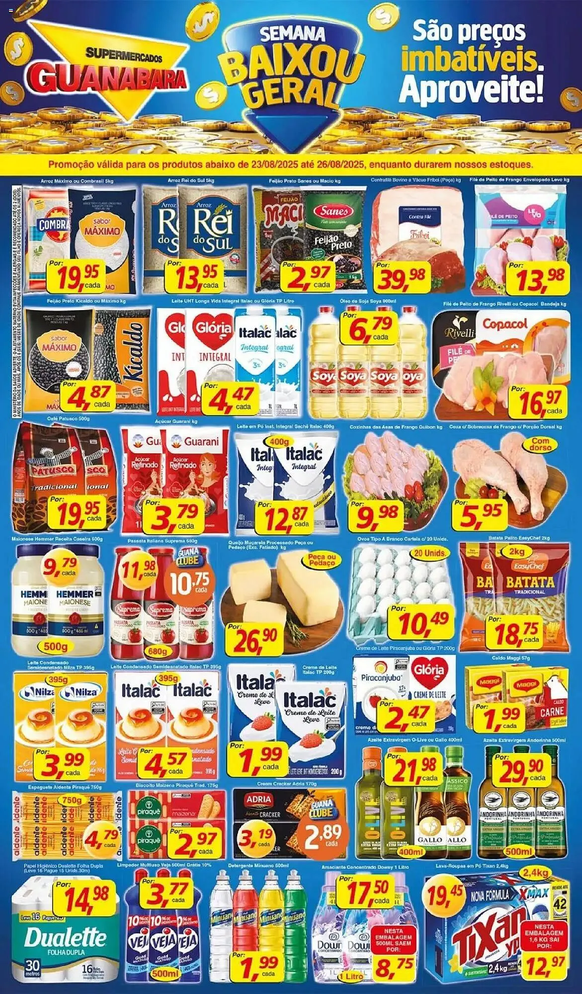 Encarte de Catálogo Supermercados Guanabara 23 de agosto até 26 de agosto 2025 - Pagina 12