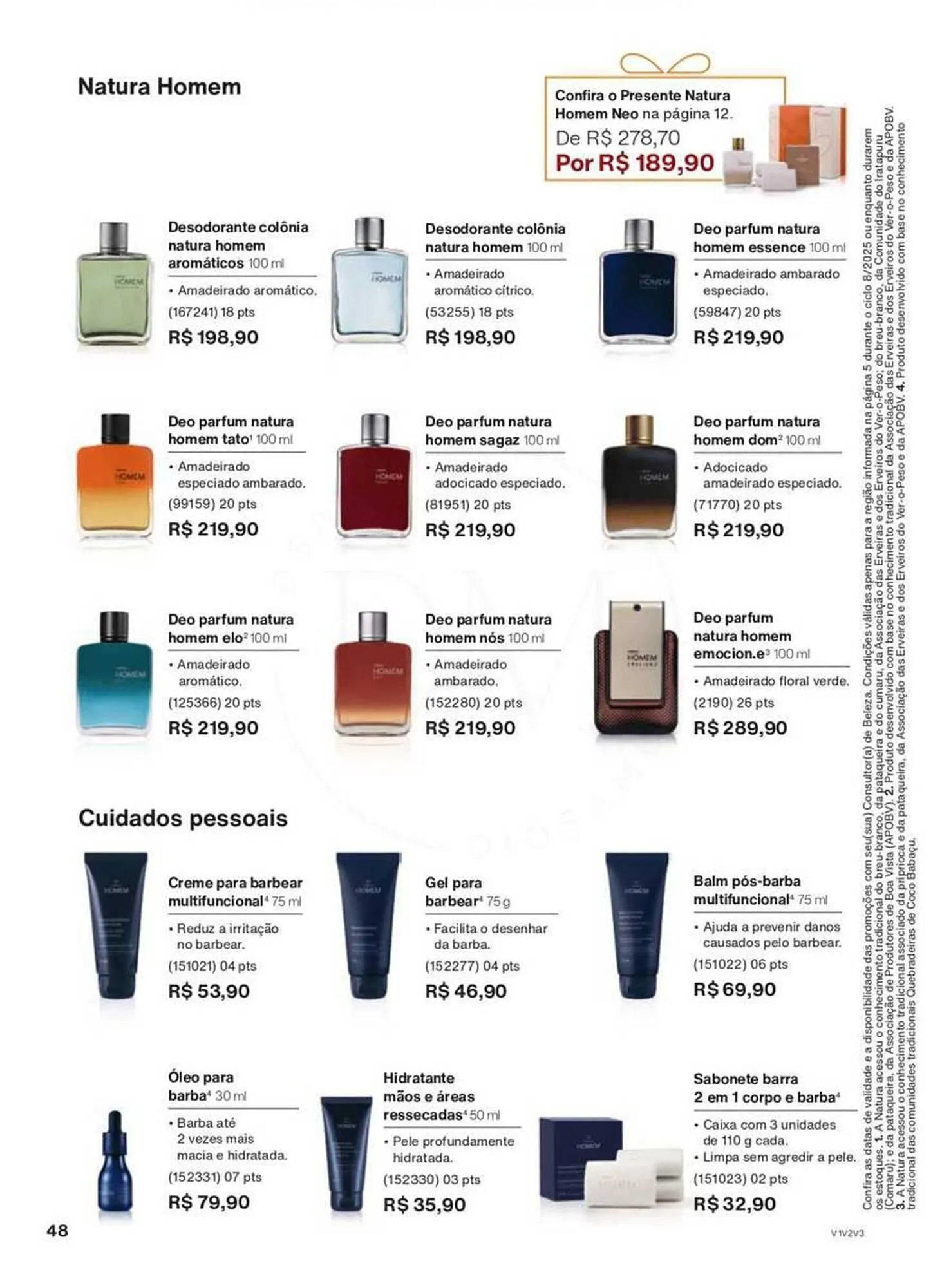 Encarte de Catálogo Natura 24 de abril até 30 de maio 2025 - Pagina 48