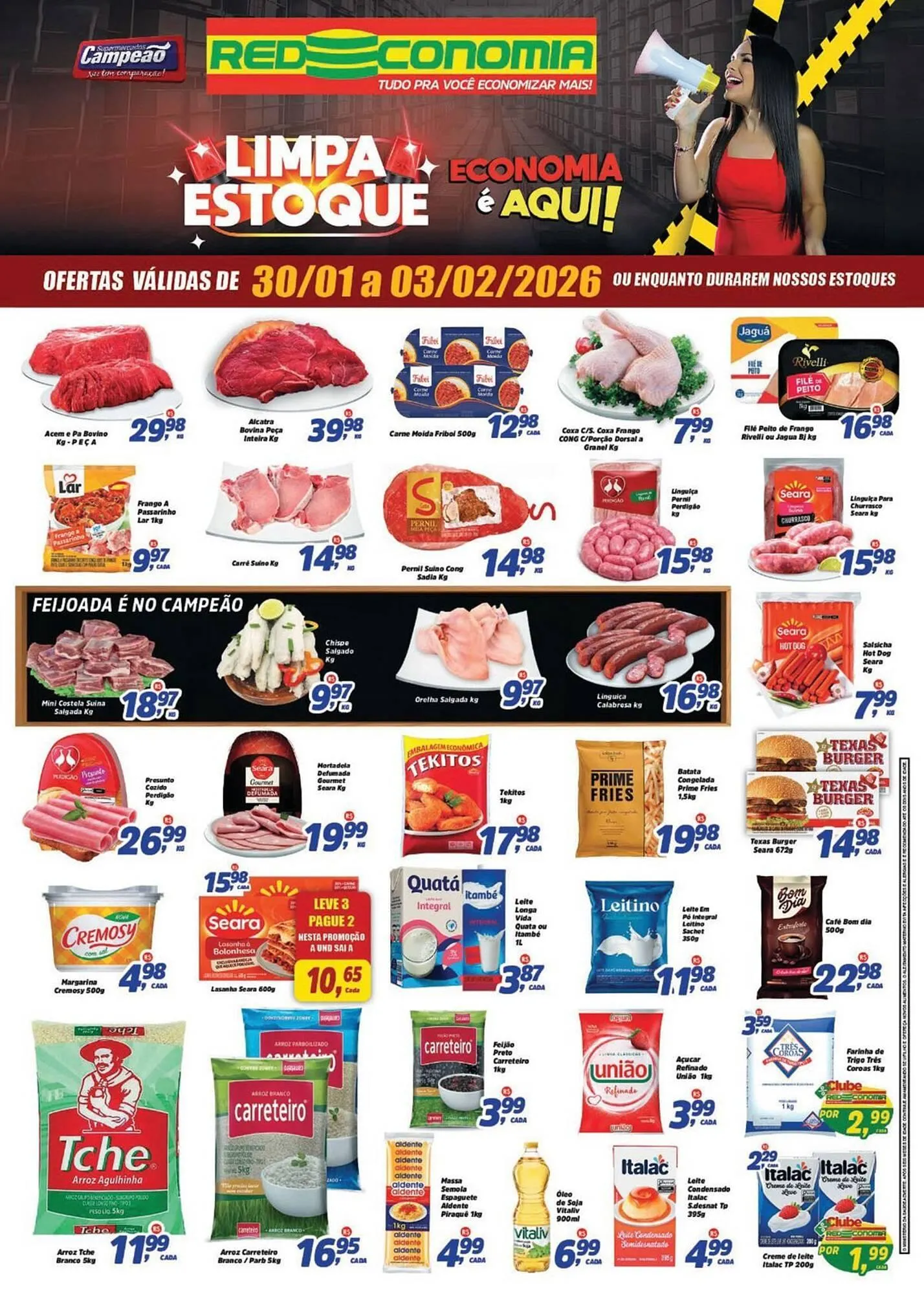 Encarte Supermercados Campeão - 1