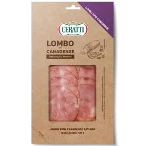 Lombo Canadense Ceratti Fatiado 100g