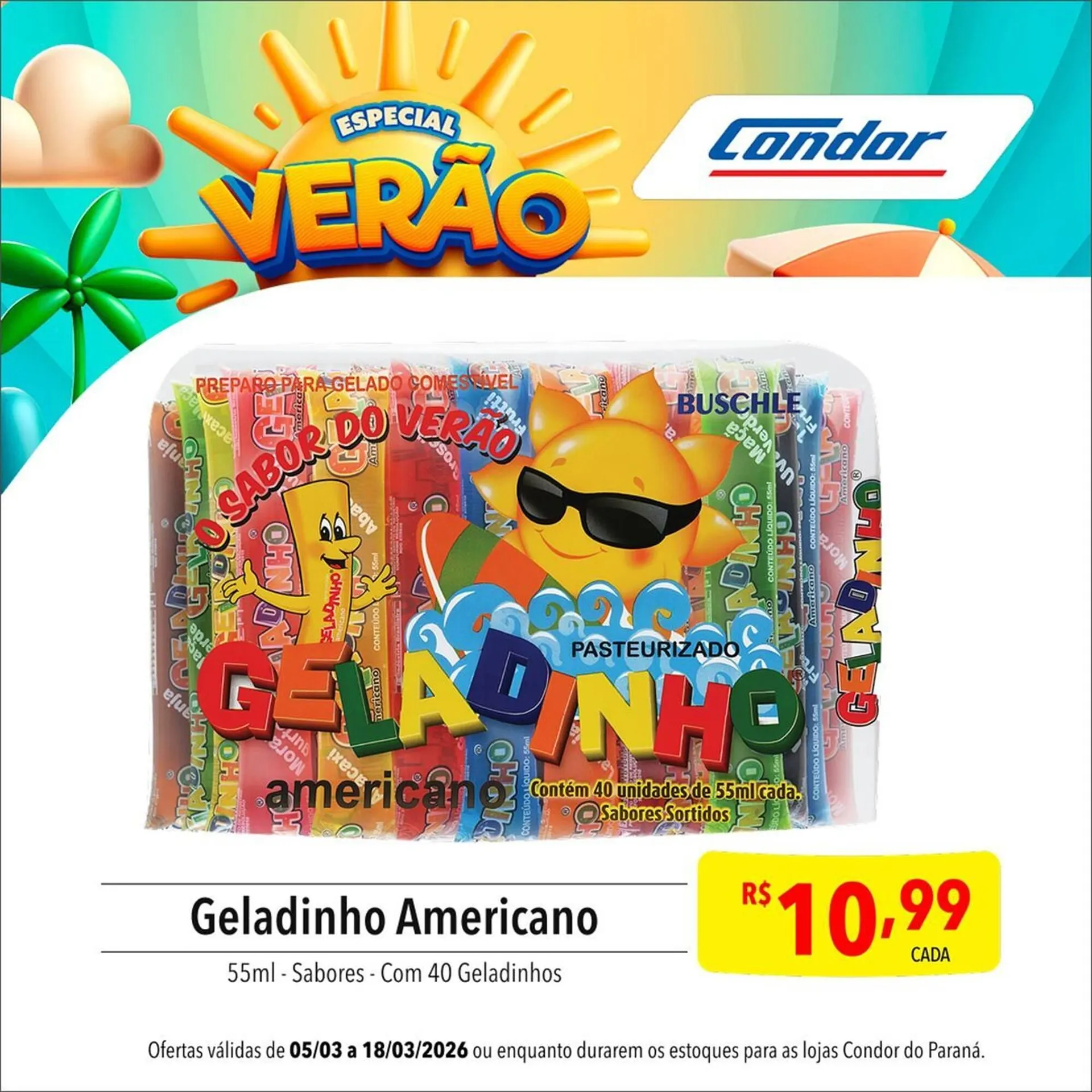 Encarte de Catálogo Supermercados Condor 12 de março até 15 de março 2026 - Pagina 35