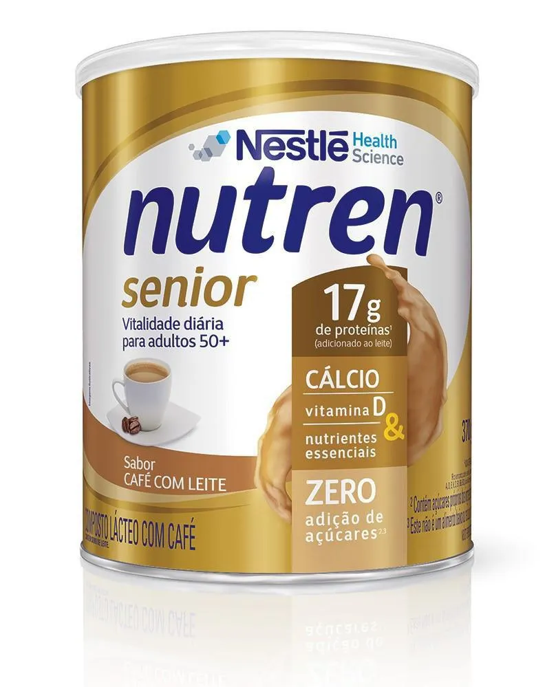 Suplemento Alimentar Nutren Senior Café Com Leite 370g