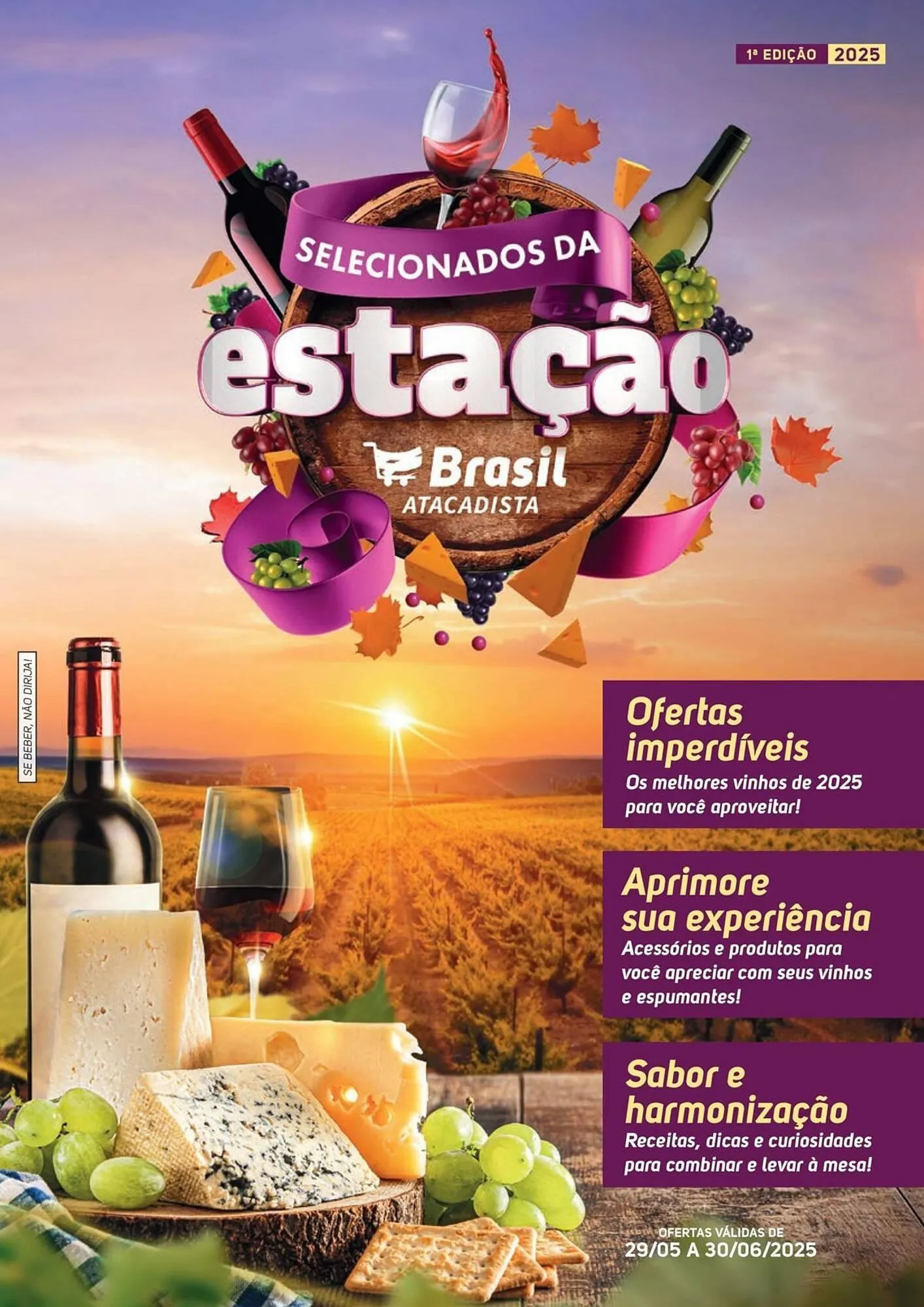 Encarte de Catálogo Brasil Atacadista 2 de junho até 30 de junho 2025 - Pagina 1