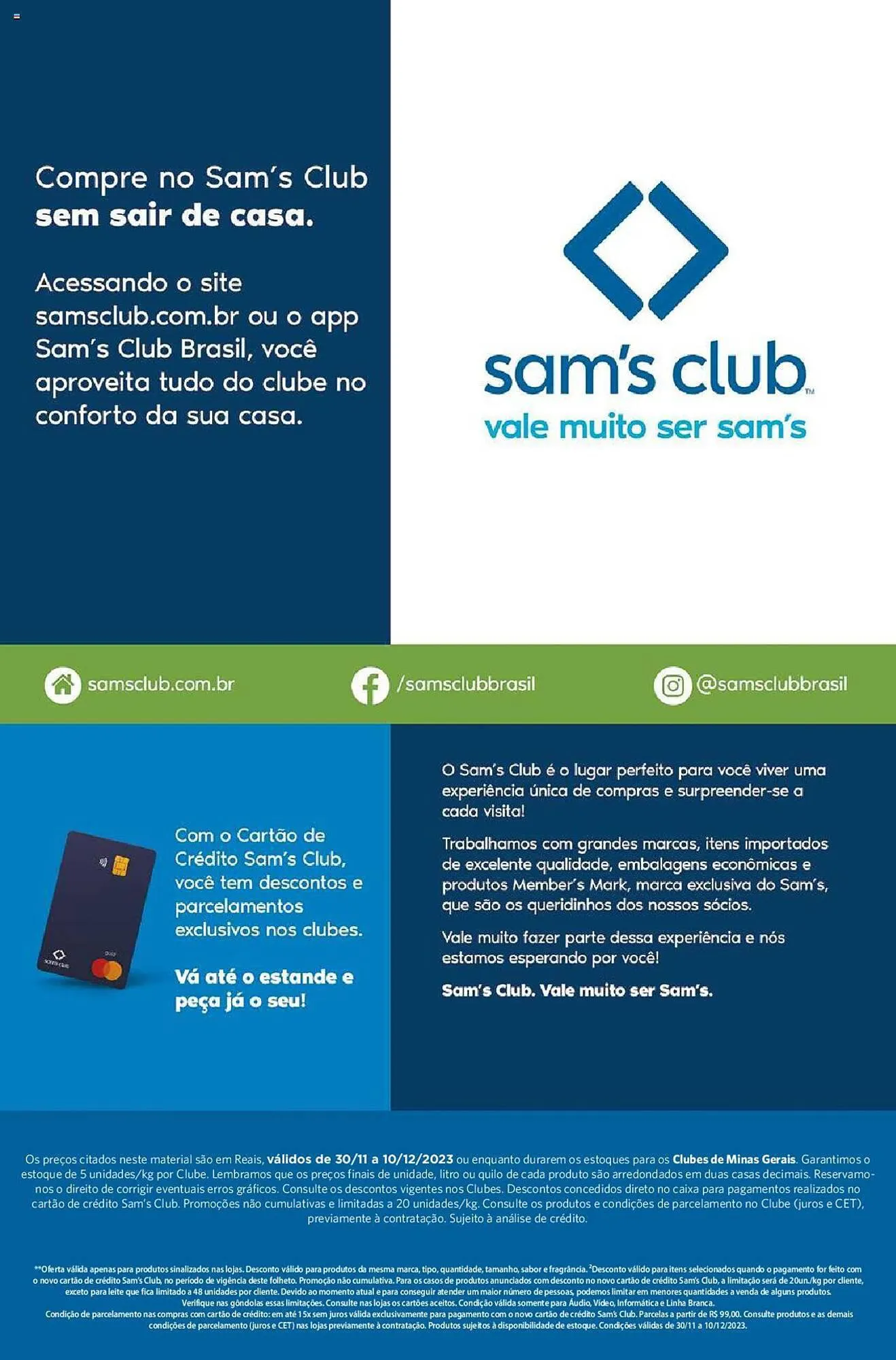 Encarte de Catálogo Sam's Club 30 de novembro até 10 de dezembro 2023 - Pagina 13