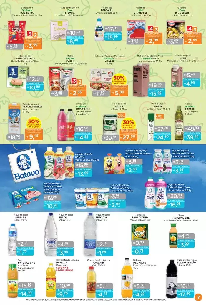 Encarte de Ofertas Supermercados Mundial 31 de janeiro até 13 de fevereiro 2025 - Pagina 7