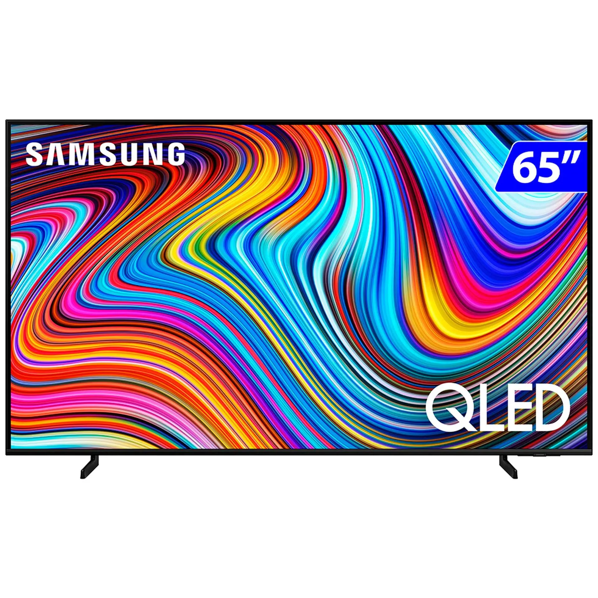Smart TV Samsung QLED 65" 4K Wi-Fi Tizen Comando de Voz 65Q60C