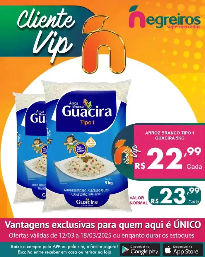 Encarte de Encarte Negreiros Supermercados 12 de março até 18 de março 2025 - Pagina 2