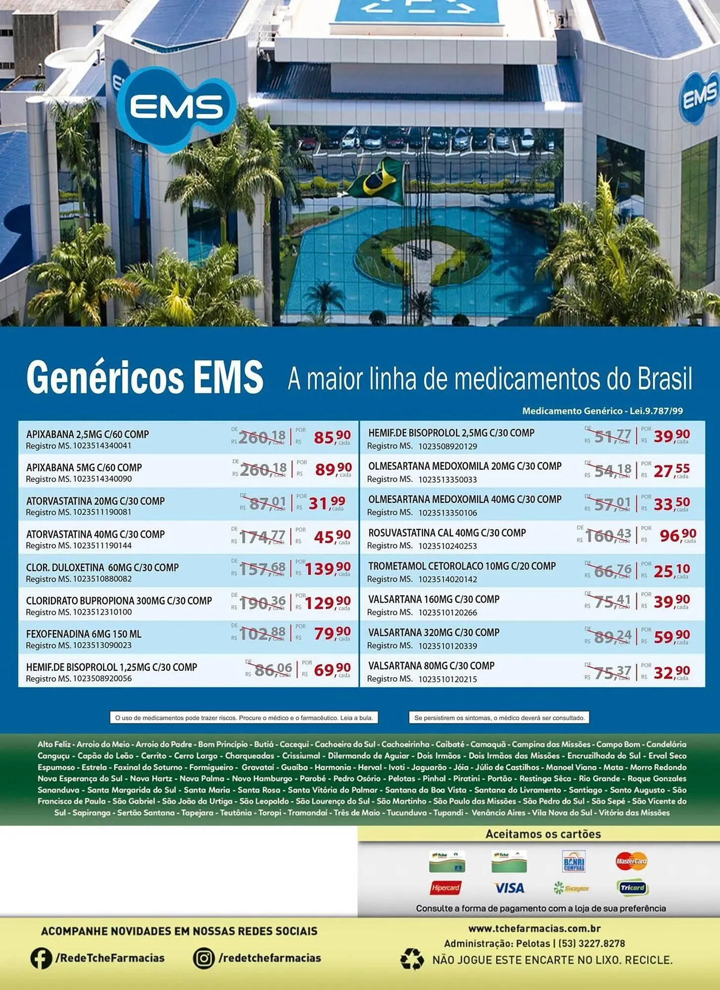 Encarte de Catálogo Tchê Farmácias 1 de novembro até 30 de novembro 2025 - Pagina 8