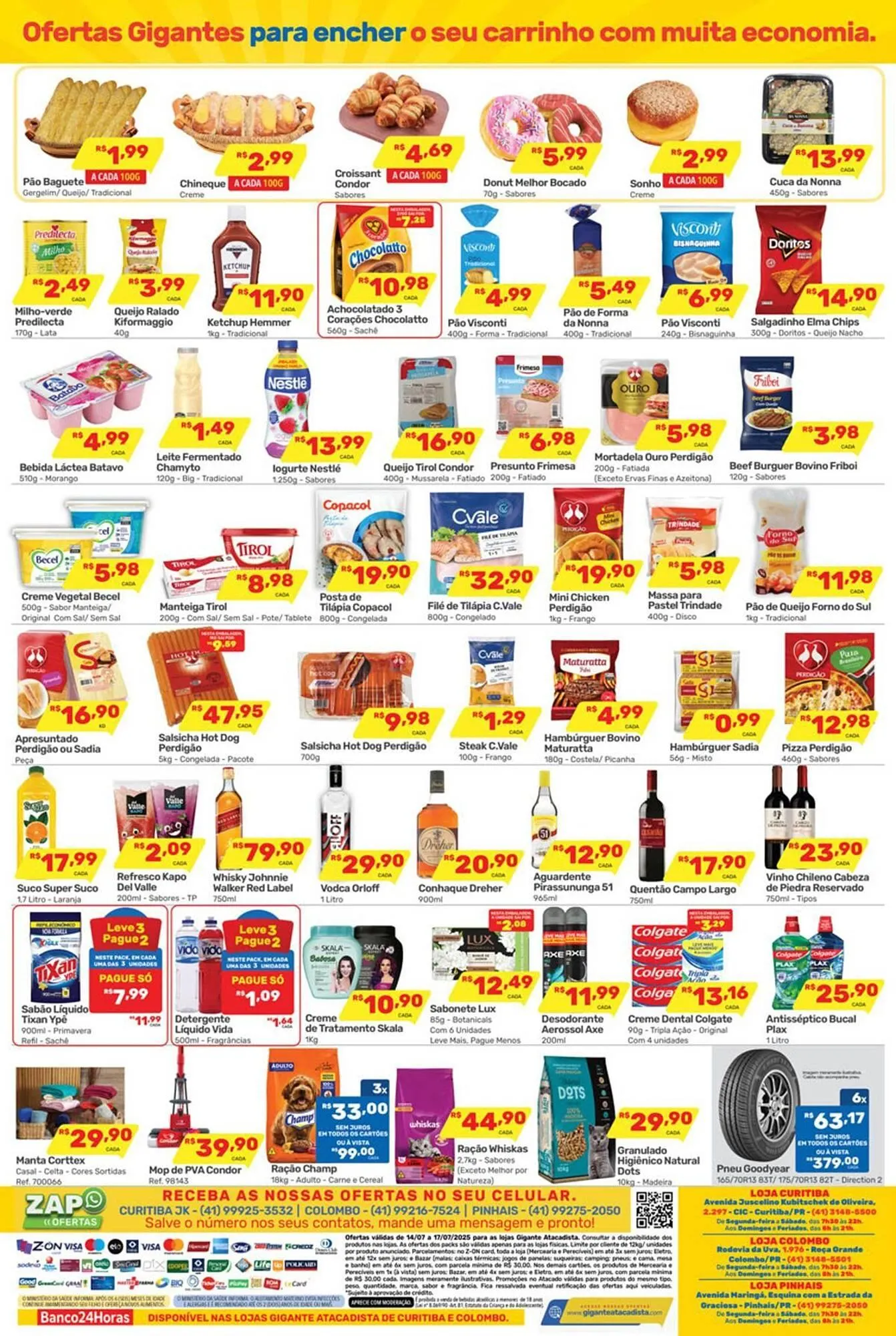 Encarte de Catálogo Gigante Atacadista 14 de julho até 17 de julho 2025 - Pagina 2