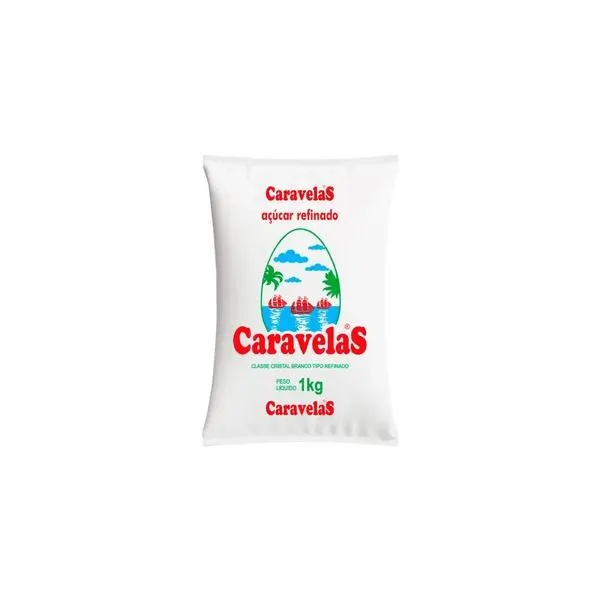 Acucar Refinado Caravelas 1Kg