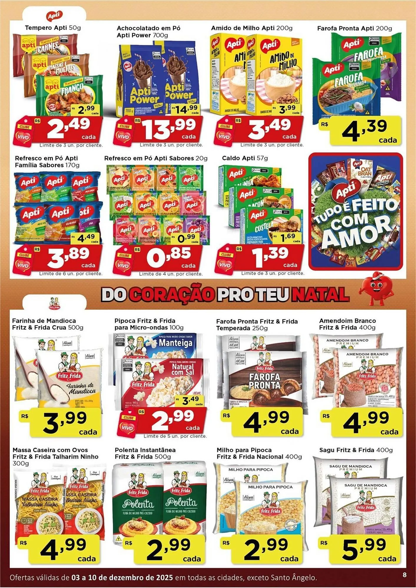 Encarte de Encarte Rede Vivo 3 de dezembro até 10 de dezembro 2025 - Pagina 1