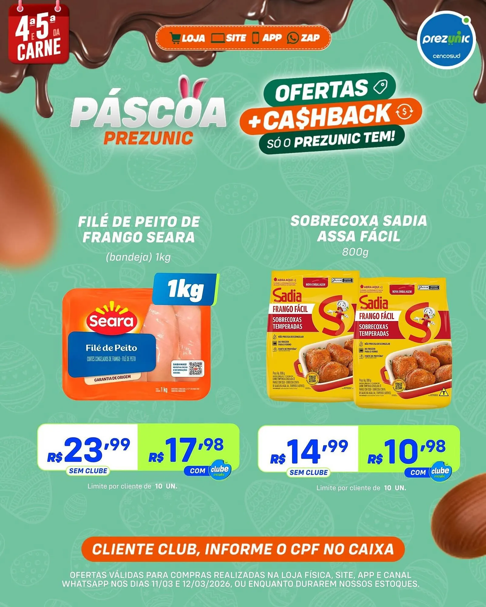 Encarte de Encarte Prezunic 11 de março até 12 de março 2026 - Pagina 3