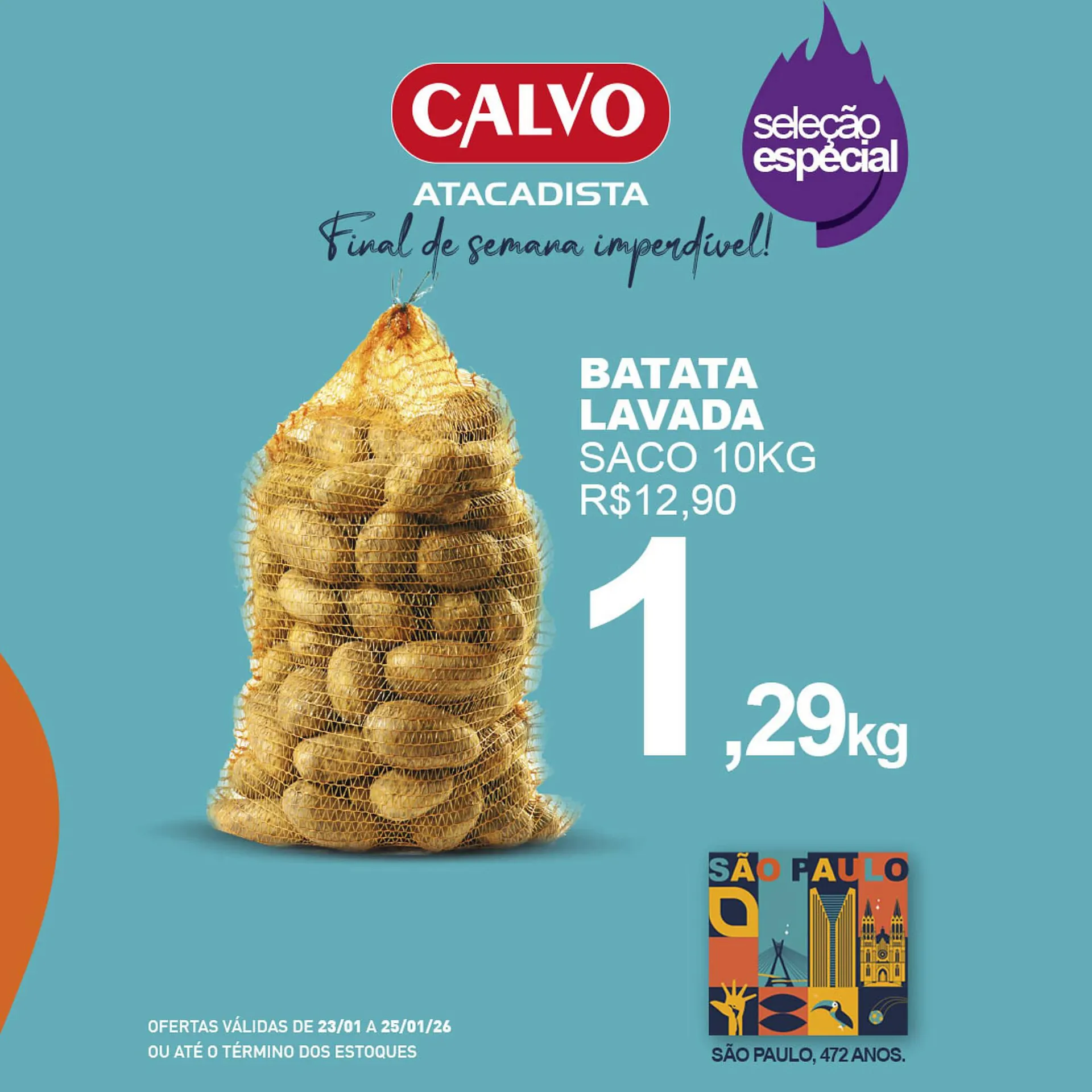 Folheto Calvo Atacadista - 1