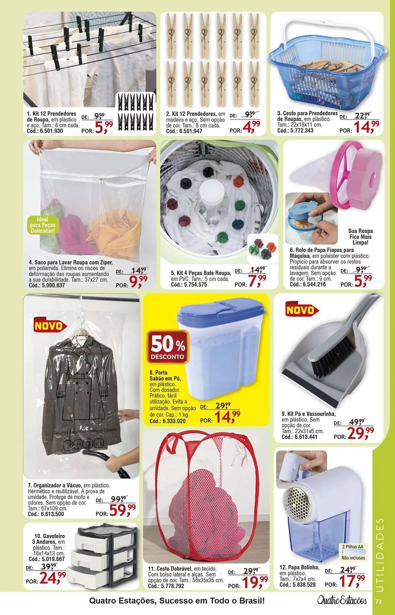 Encarte de Catálogo Quatro Estações 28 de abril até 30 de abril 2025 - Pagina 69