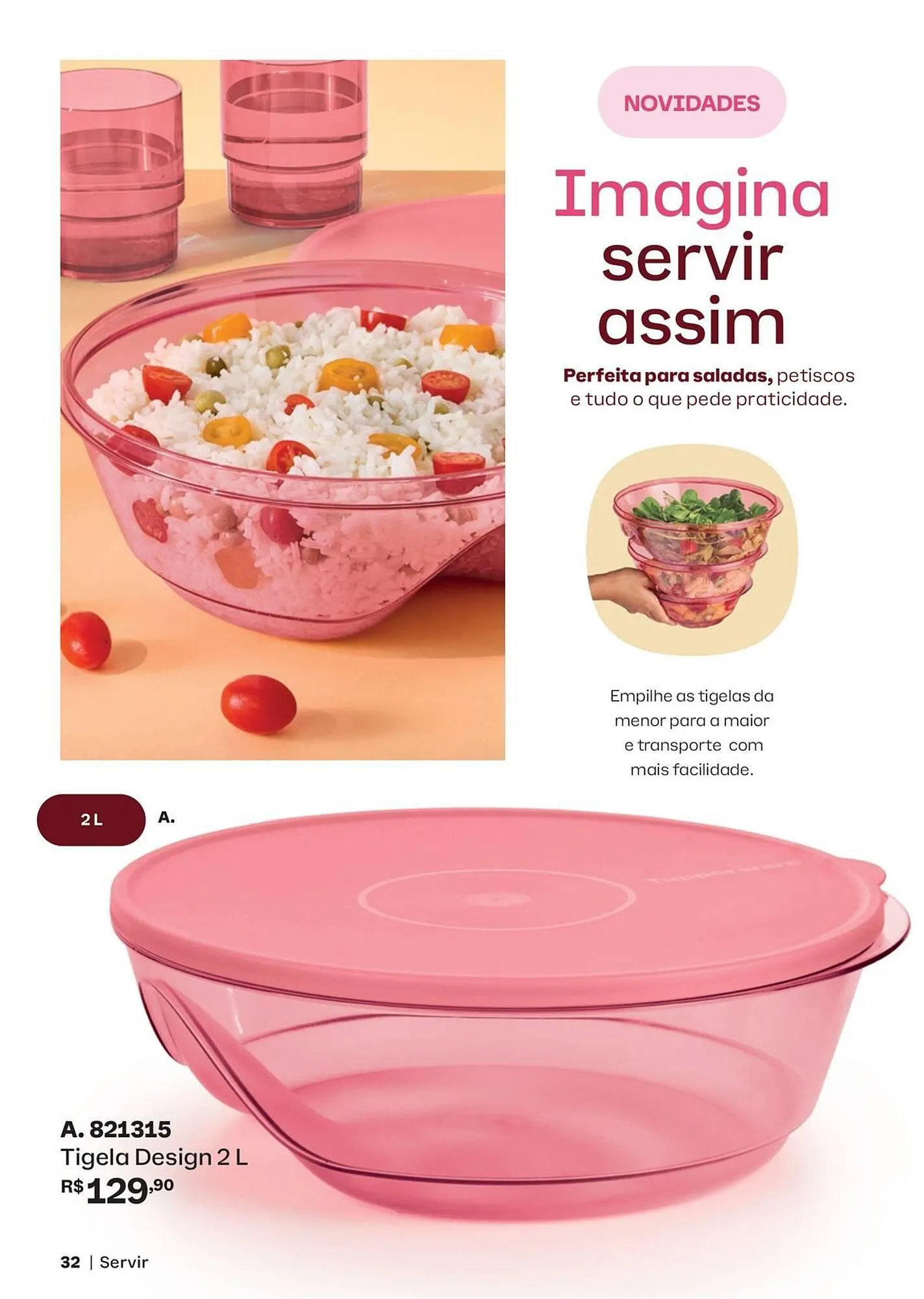 Encarte de Catálogo Tupperware 8 de maio até 31 de maio 2026 - Pagina 32