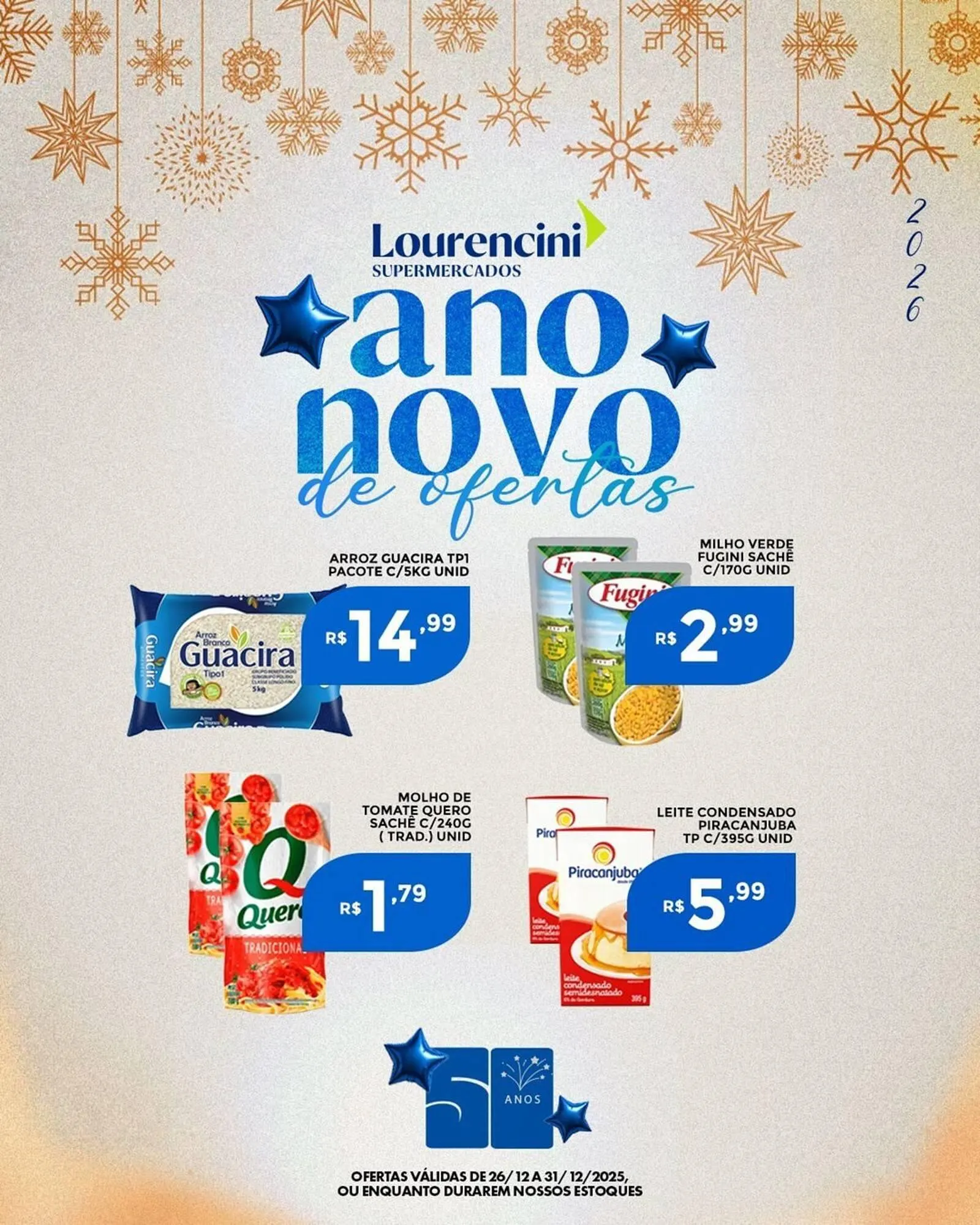 Encarte de Catálogo Lourencini Supermercados 29 de dezembro até 31 de dezembro 2025 - Pagina 2