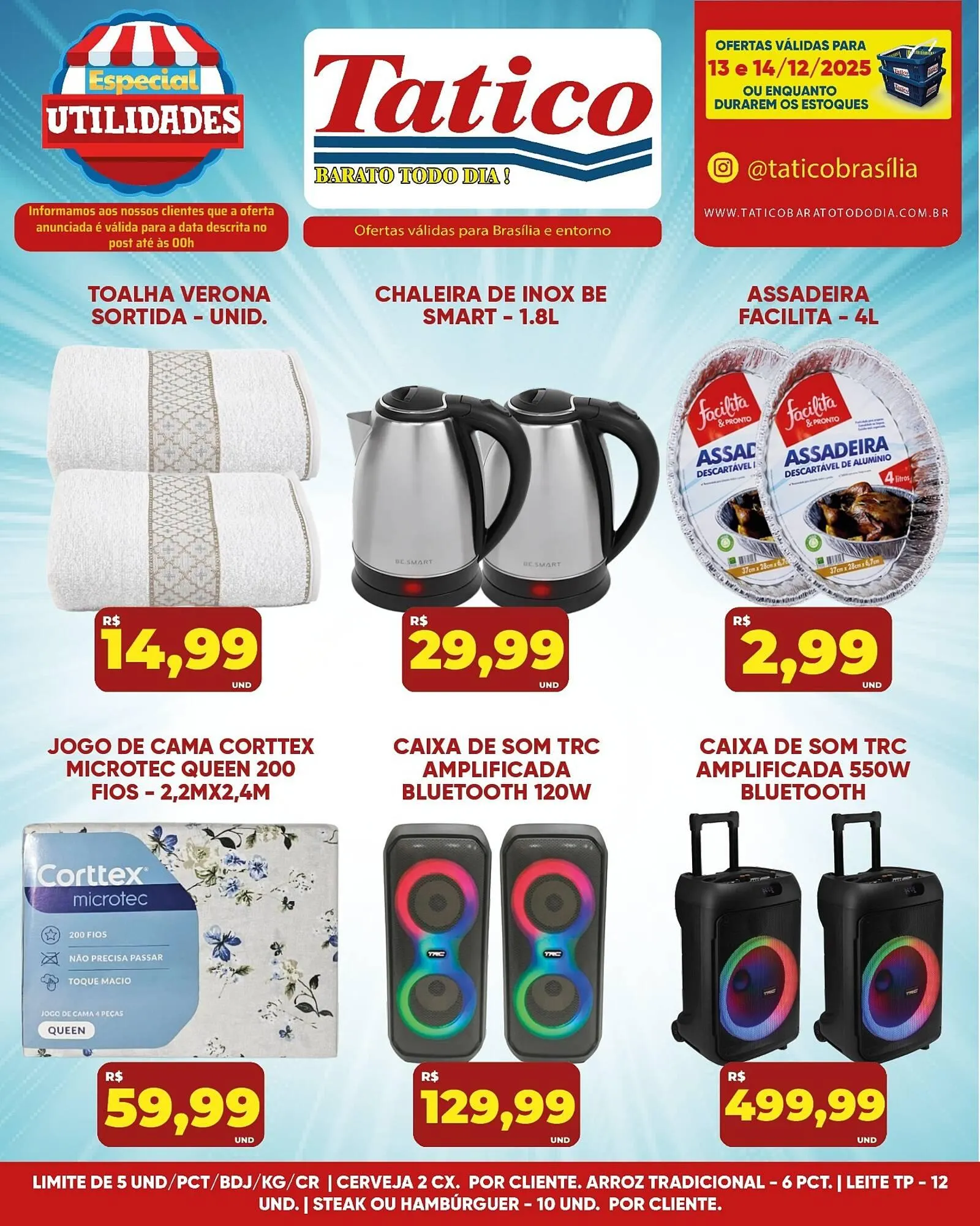 Encarte de Tabloide Tatico 13 de dezembro até 14 de dezembro 2025 - Pagina 2