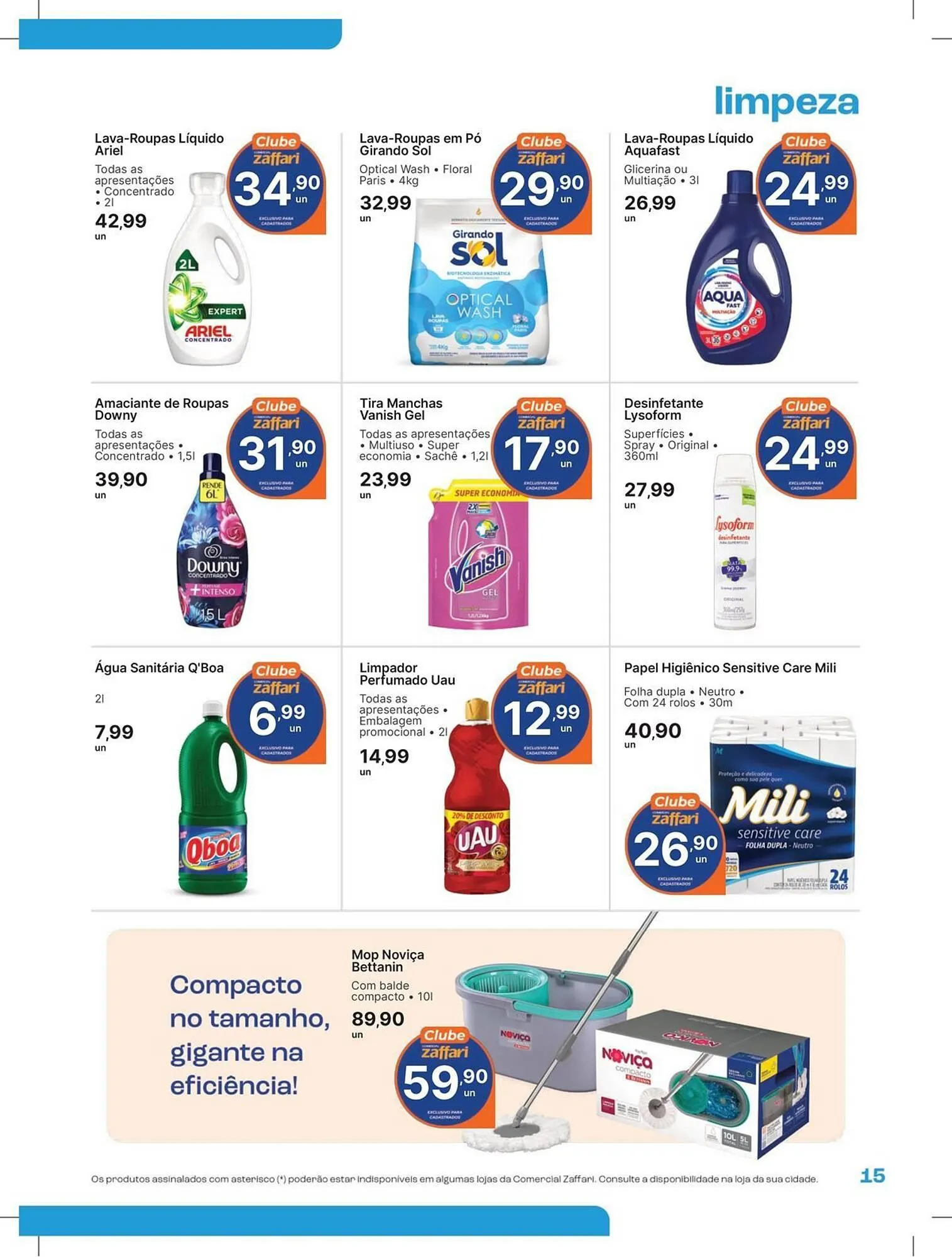 Encarte de Catálogo Comercial Zaffari 29 de agosto até 7 de setembro 2025 - Pagina 15