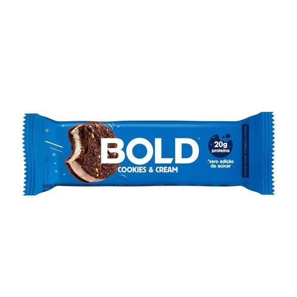 Barra de Proteína BOLD Cookies & Cream 60g