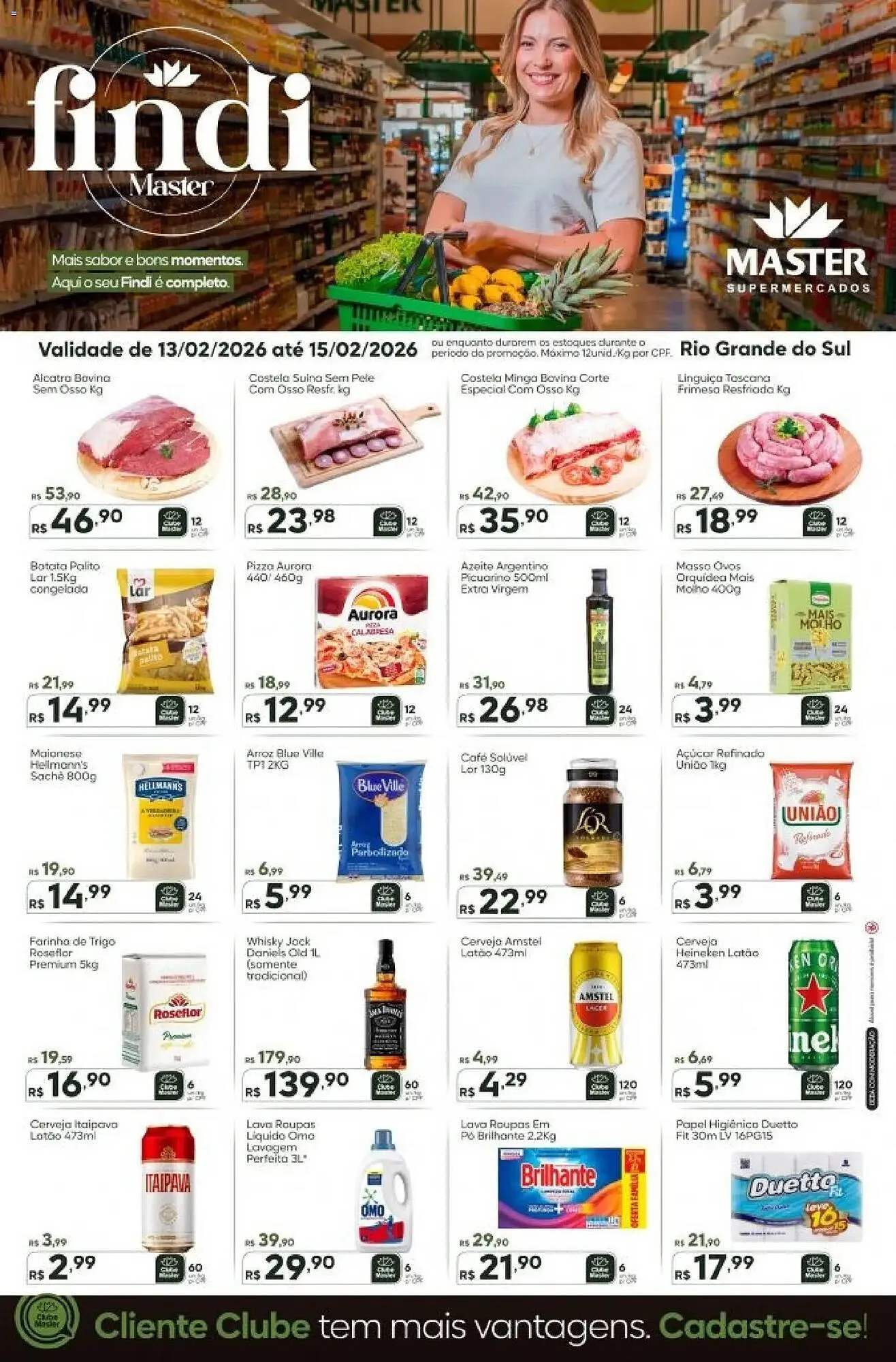 Folheto Master Supermercados - 1