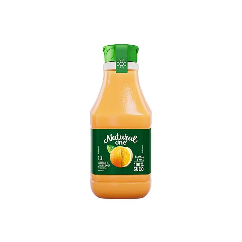Suco Natural One 100% Laranja E Maçã Não Refrigerado 1,3l