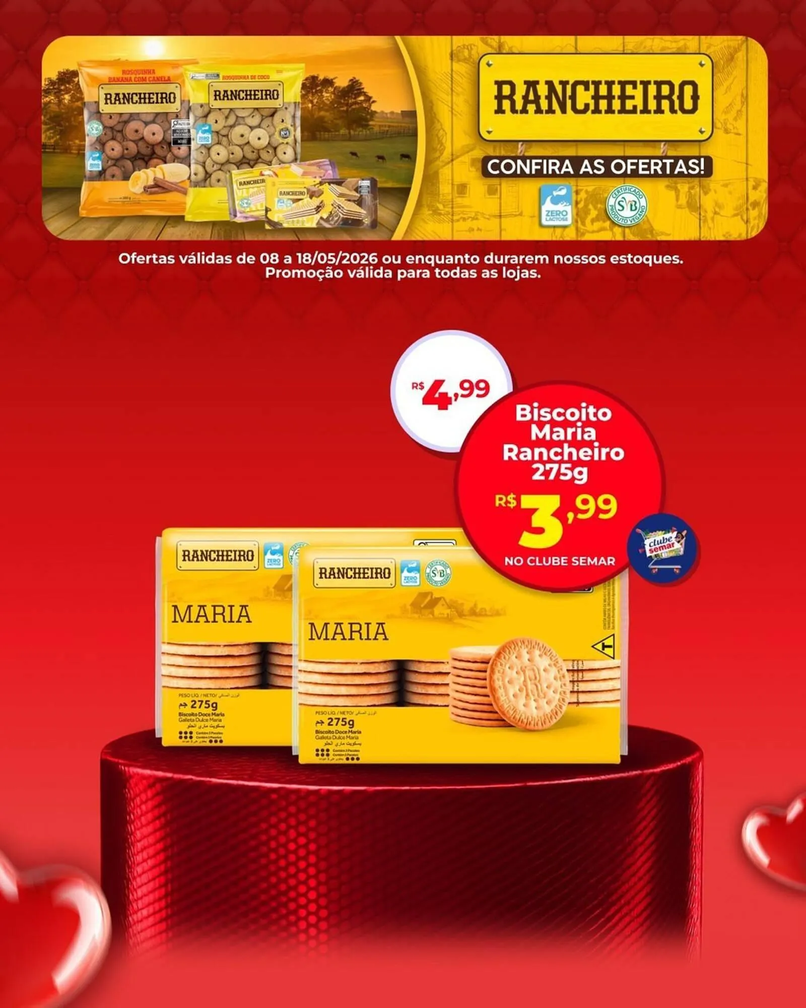 Encarte de Folheto Semar Supermercado 8 de maio até 18 de maio 2026 - Pagina 2