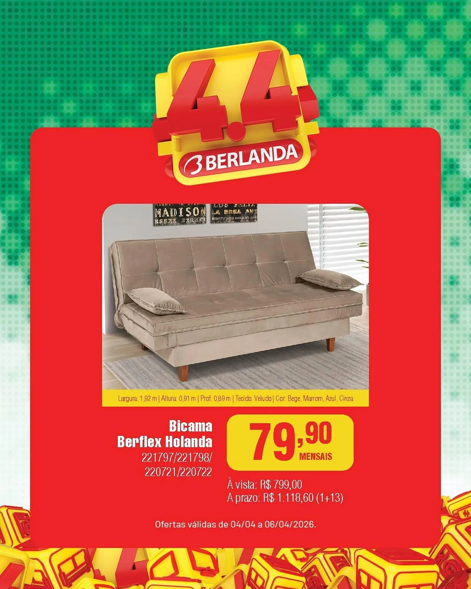 Encarte de Catálogo Berlanda 4 de abril até 6 de abril 2026 - Pagina 3