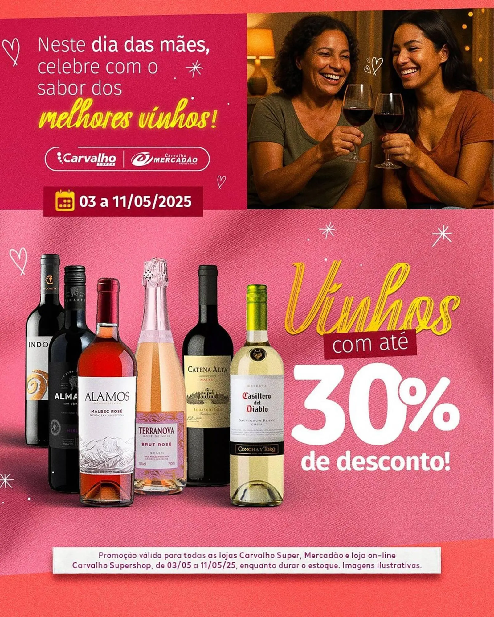 Encarte de Catálogo Carvalho Supermercado 3 de maio até 11 de maio 2025 - Pagina 1