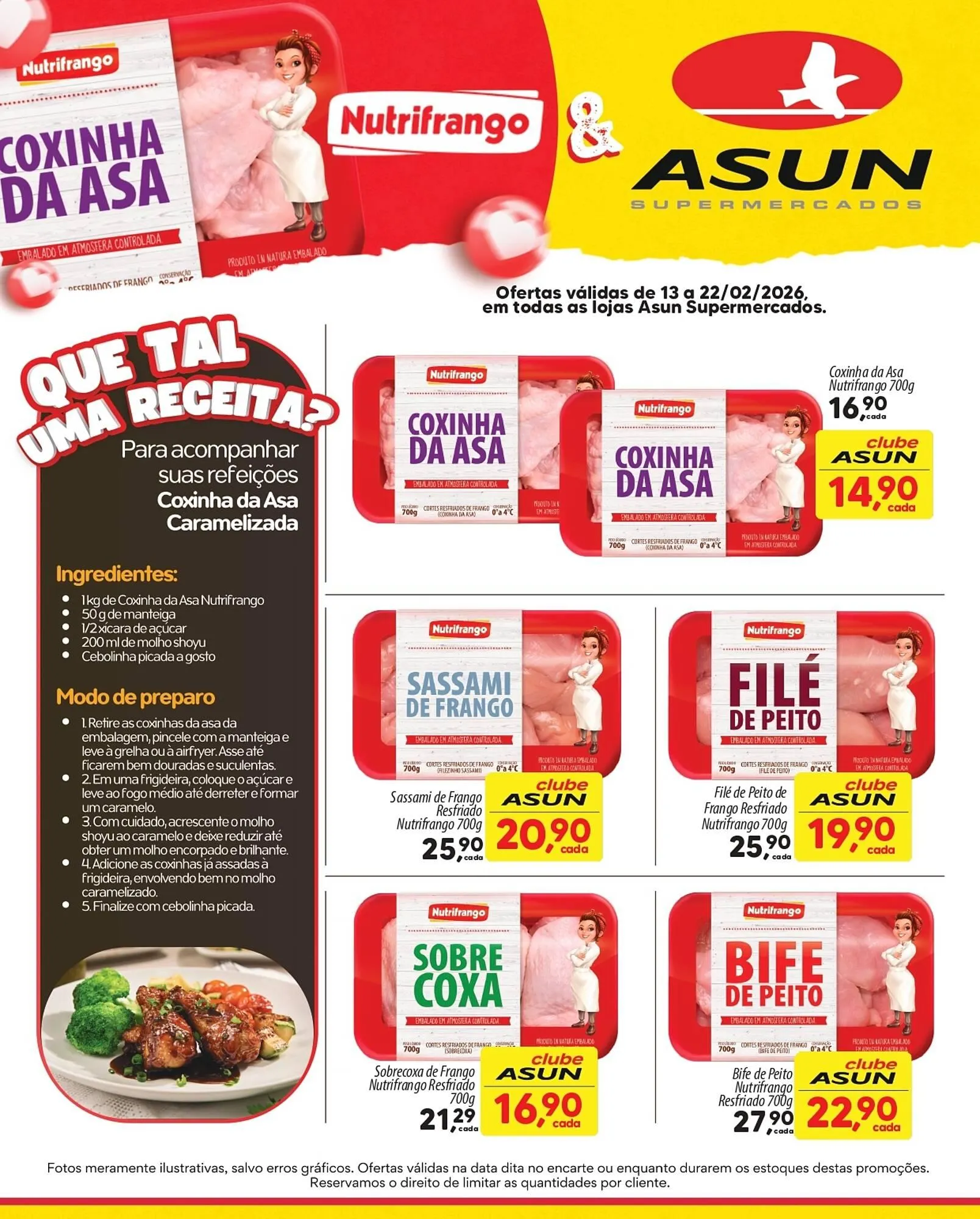 Encarte de Encarte Asun 13 de fevereiro até 22 de fevereiro 2026 - Pagina 1