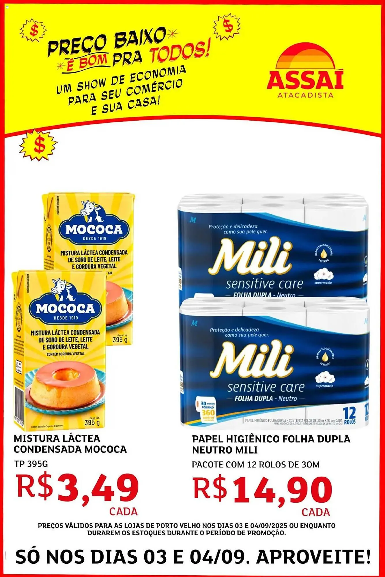Encarte de Encarte Assaí Atacadista 3 de setembro até 4 de setembro 2025 - Pagina 1