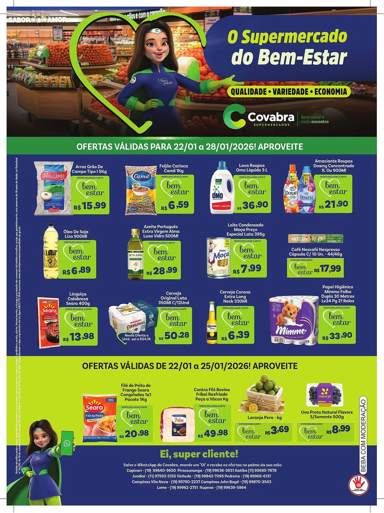 Catálogo Covabra Supermercados - 1