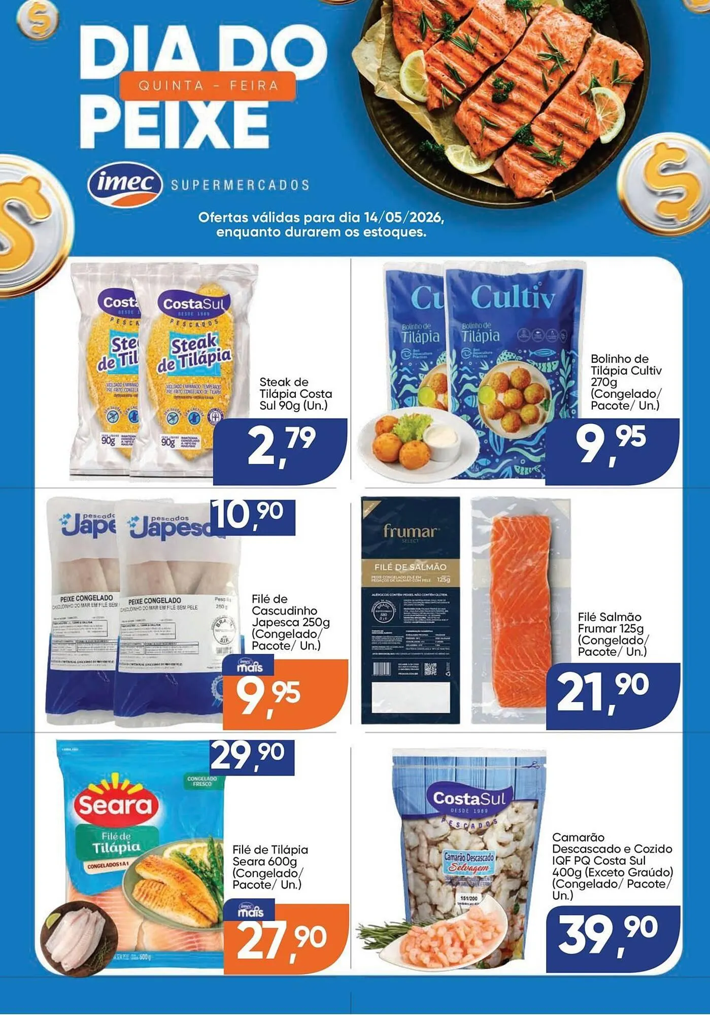 Encarte de Catálogo Imec Supermercados 14 de maio até 14 de maio 2026 - Pagina 1