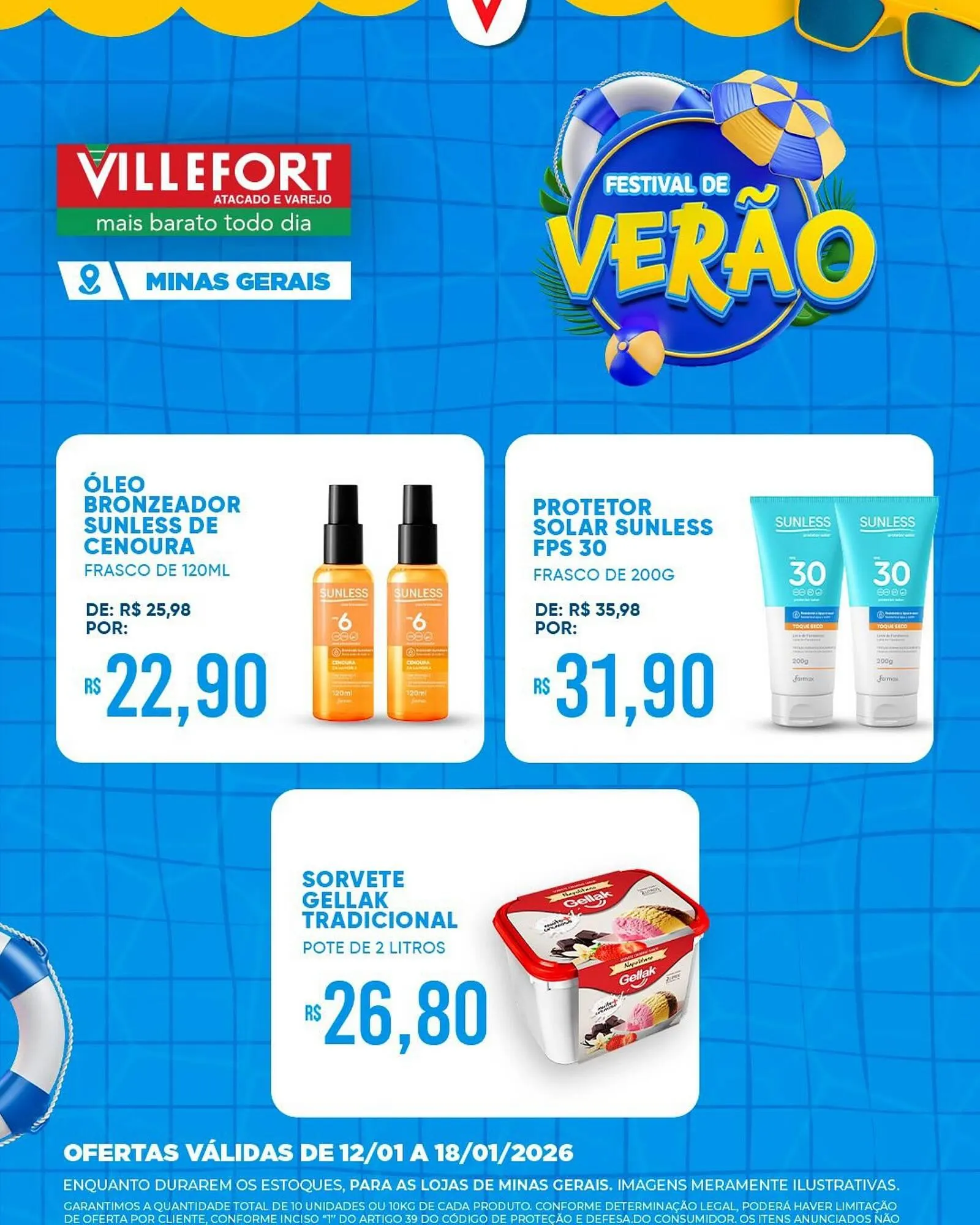 Encarte de Catálogo Villefort Atacadista 12 de janeiro até 18 de janeiro 2026 - Pagina 2
