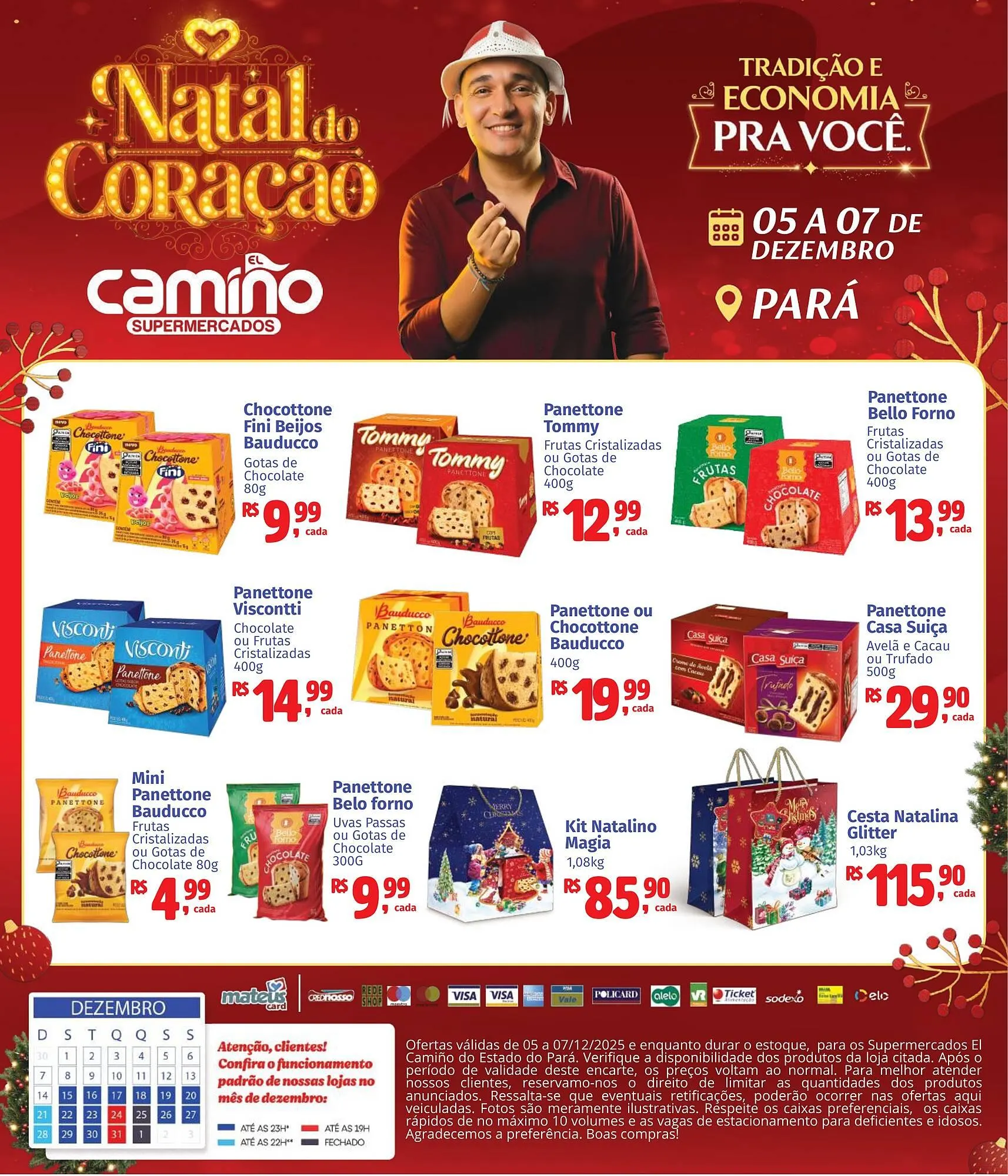 Encarte de Catálogo Camiño supermercados 5 de dezembro até 7 de dezembro 2025 - Pagina 1
