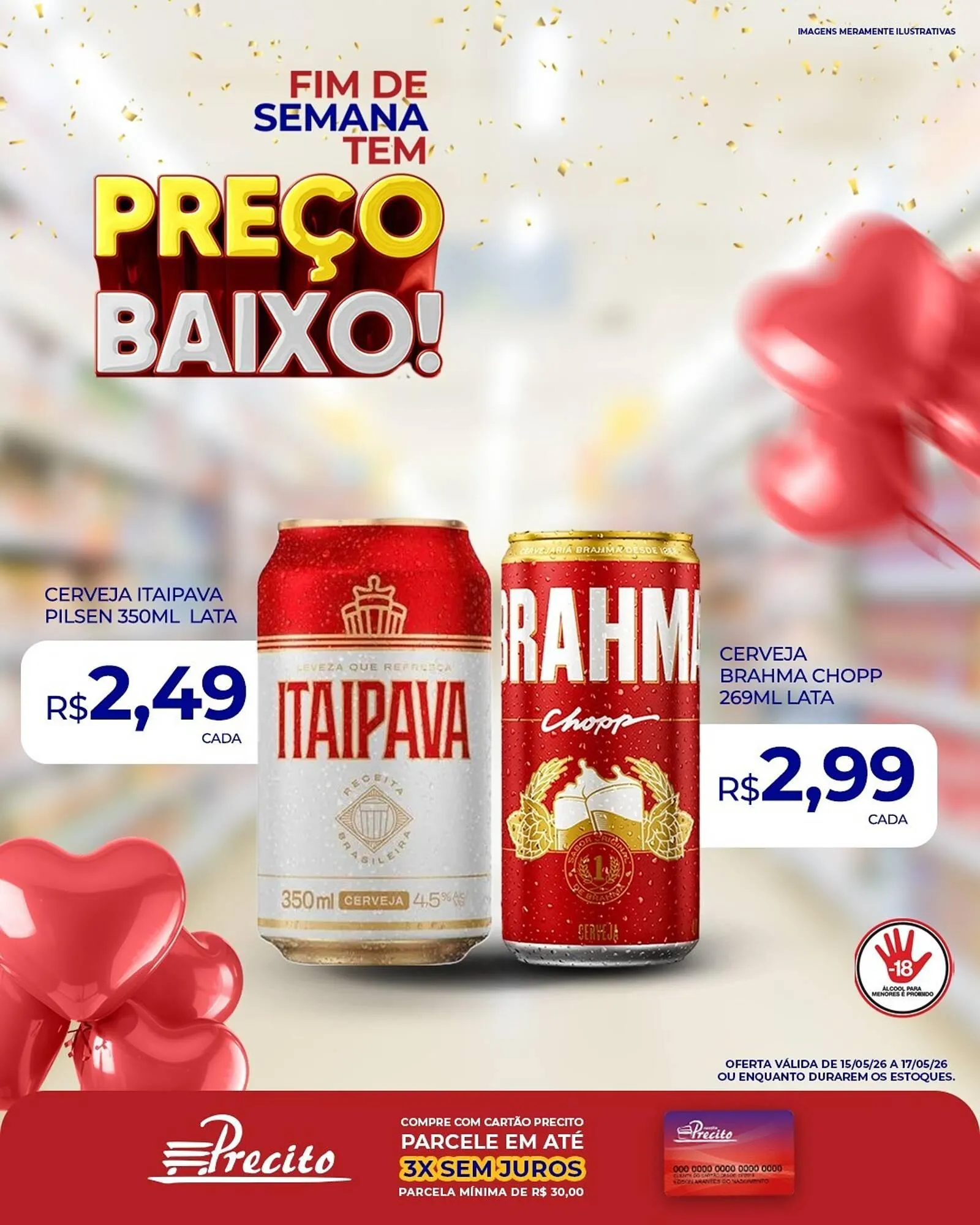 Encarte de Catálogo Supermercado Precito 15 de maio até 17 de maio 2026 - Pagina 7