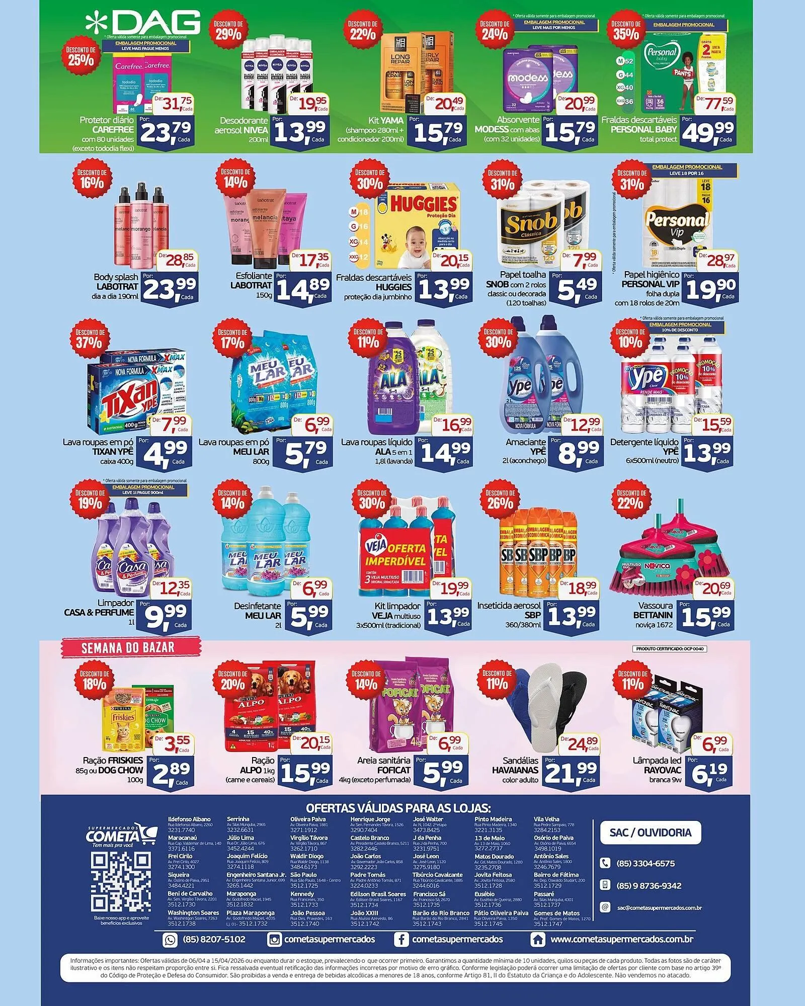 Encarte de Encarte Cometa Supermercados 6 de abril até 15 de abril 2026 - Pagina 4