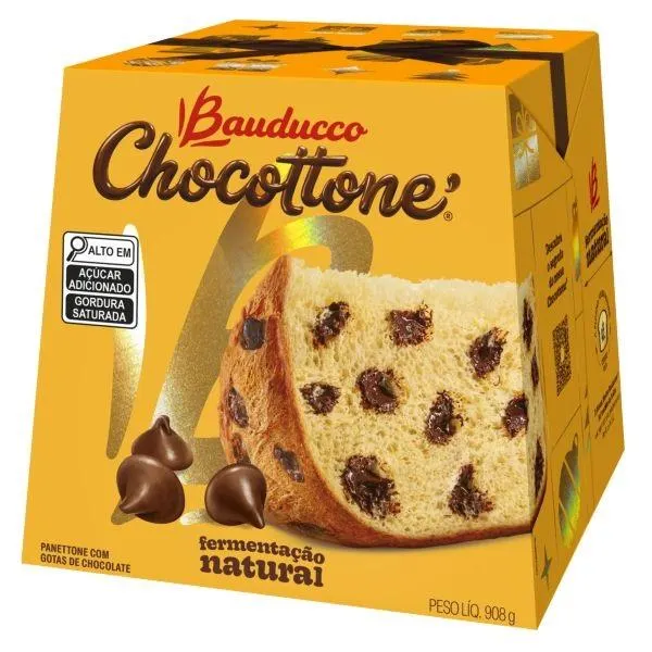 Chocottone 908g 1 UN Bauducco